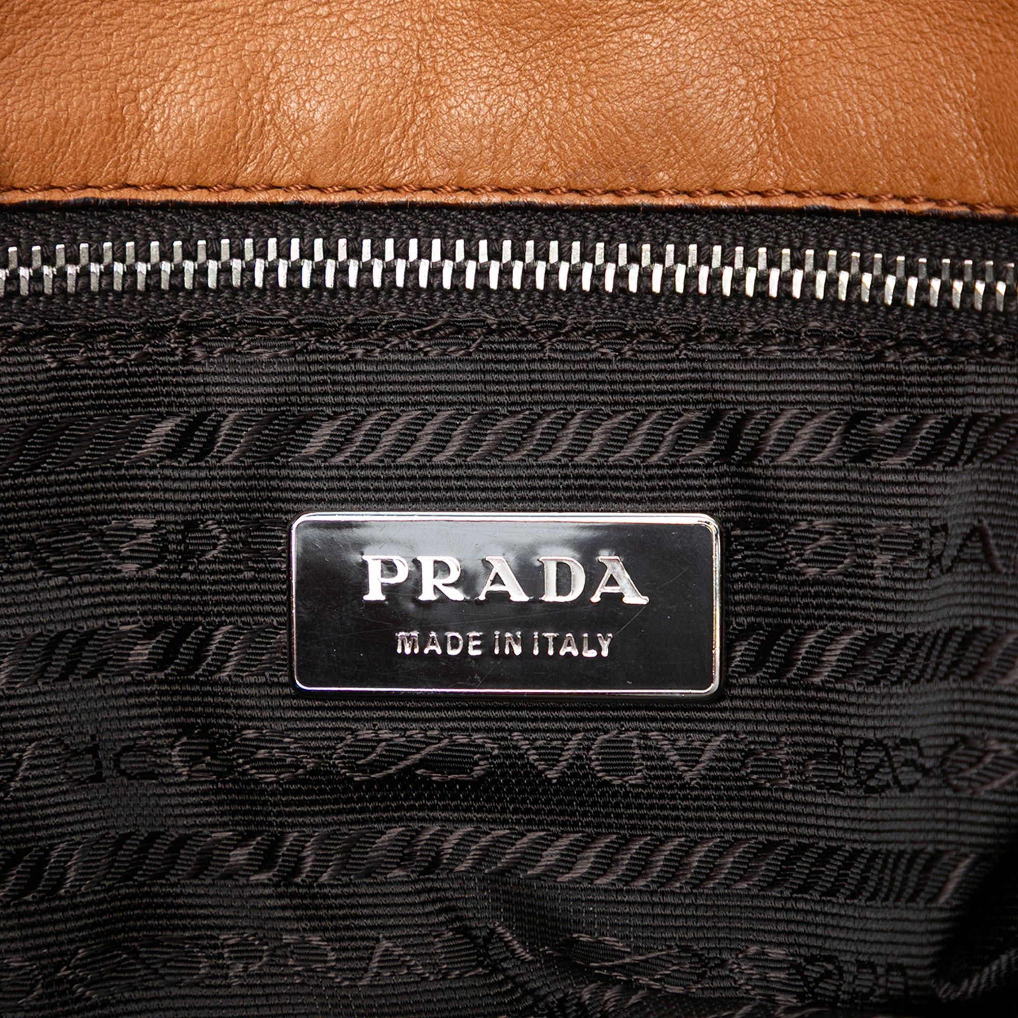 Prada Leather Shoulder Bag Size ONE SIZE - 5 Thumbnail