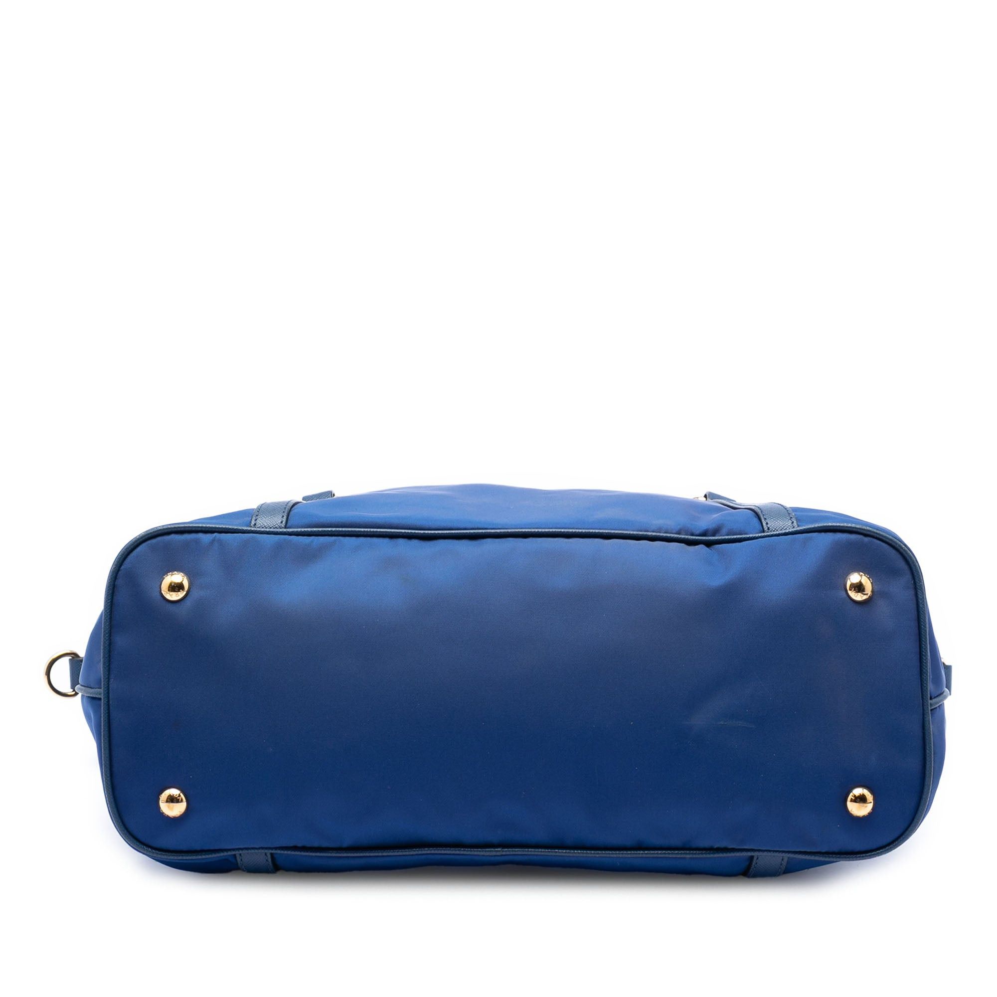 Prada Saffiano Trimmed Tessuto Satchel Size ONE SIZE - 3 Thumbnail