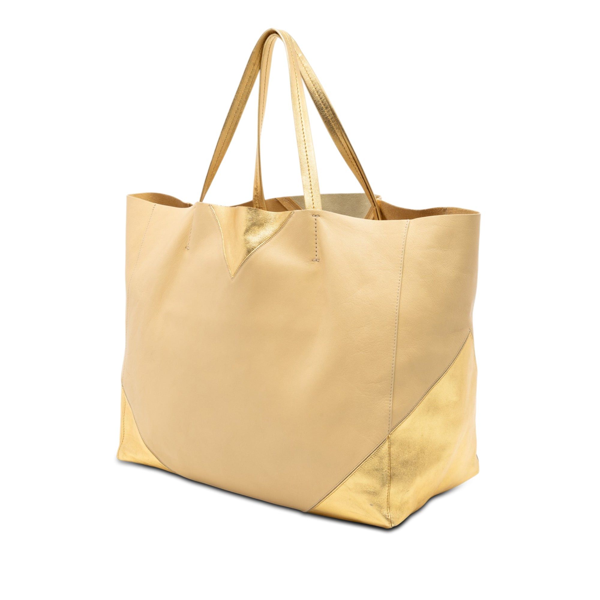 Celine Bicolor Lambskin Horizontal Cabas Tote Size ONE SIZE - 2 Thumbnail