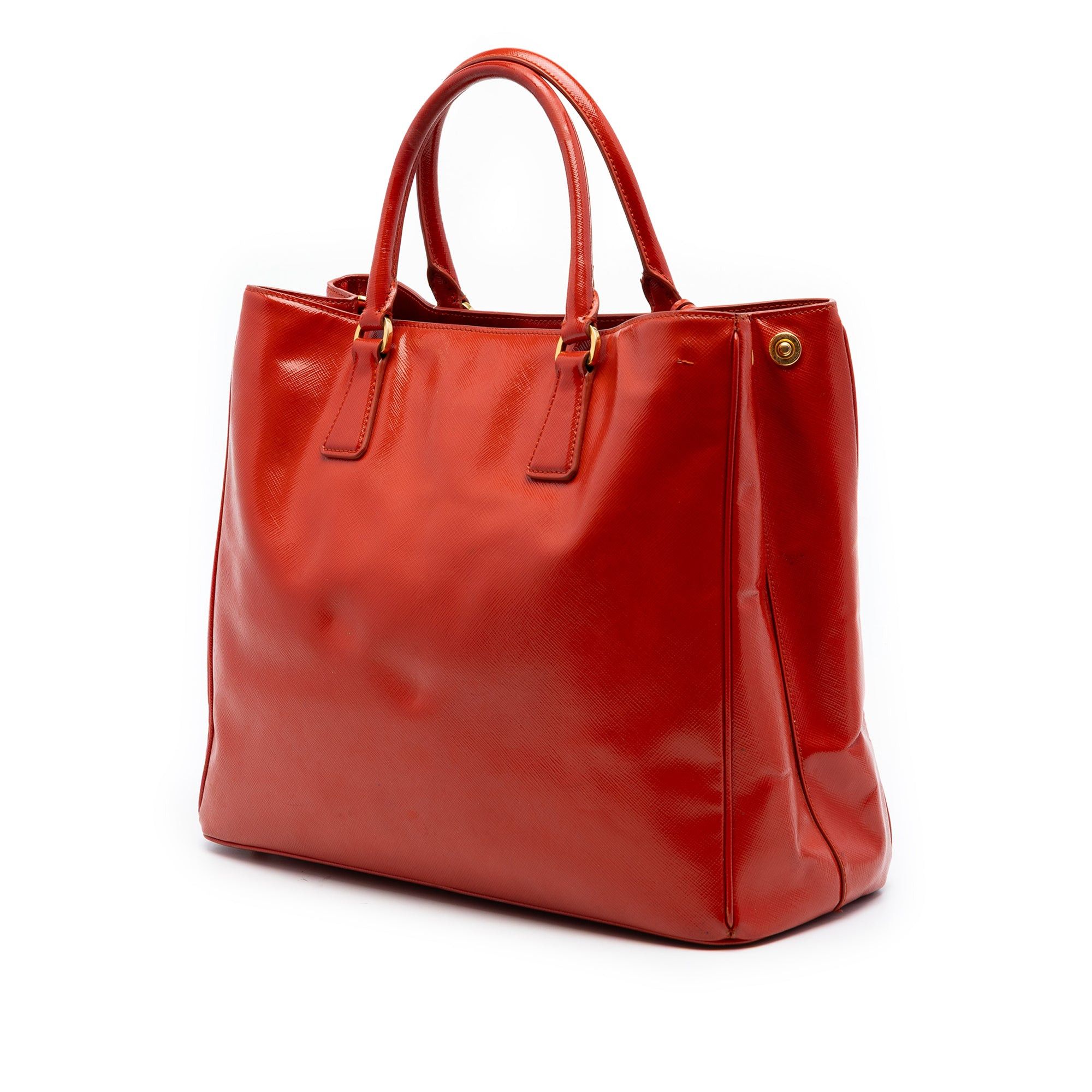 Prada Large Saffiano Vernice Galleria Satchel Size ONE SIZE - 2 Thumbnail