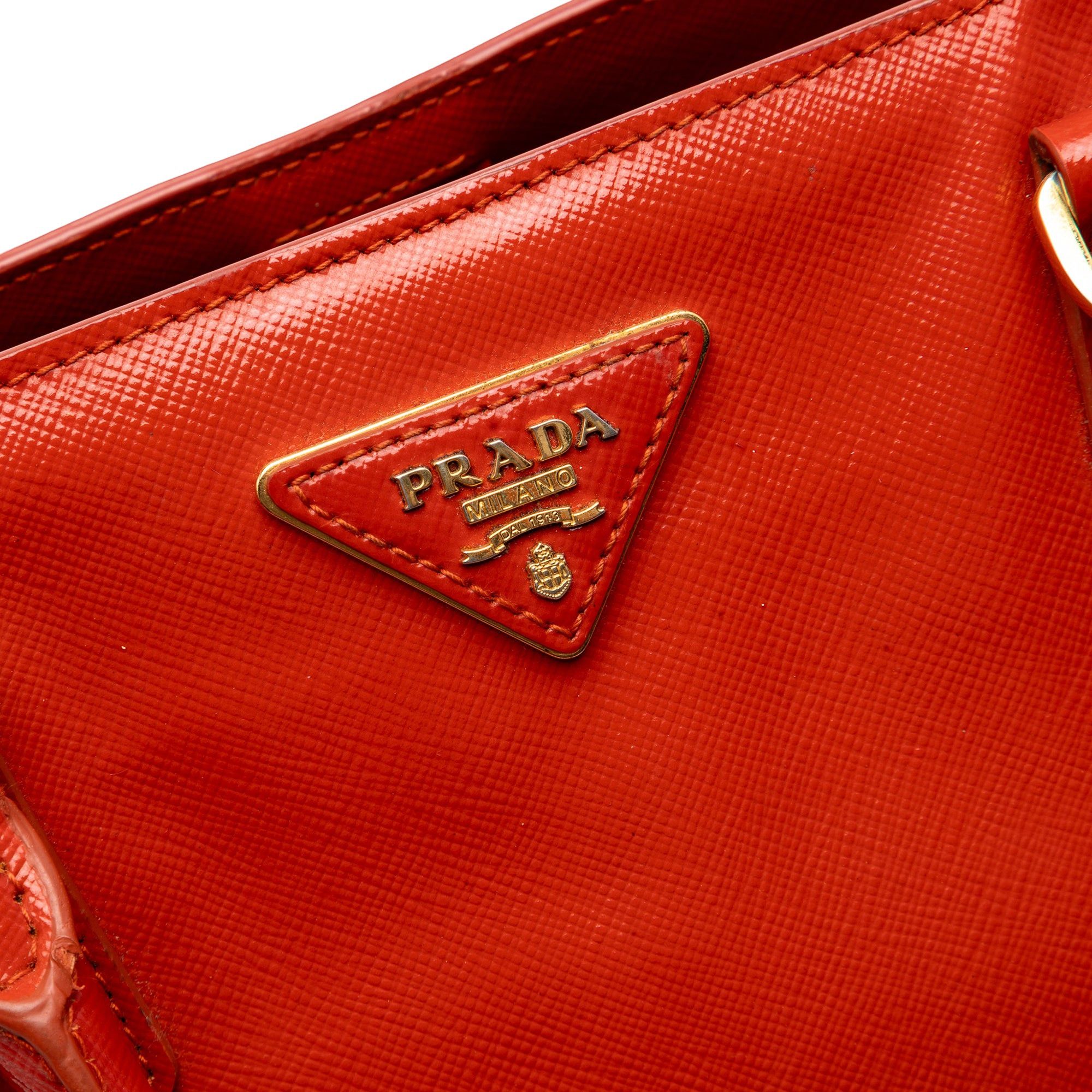 Prada Large Saffiano Vernice Galleria Satchel Size ONE SIZE - 5 Thumbnail