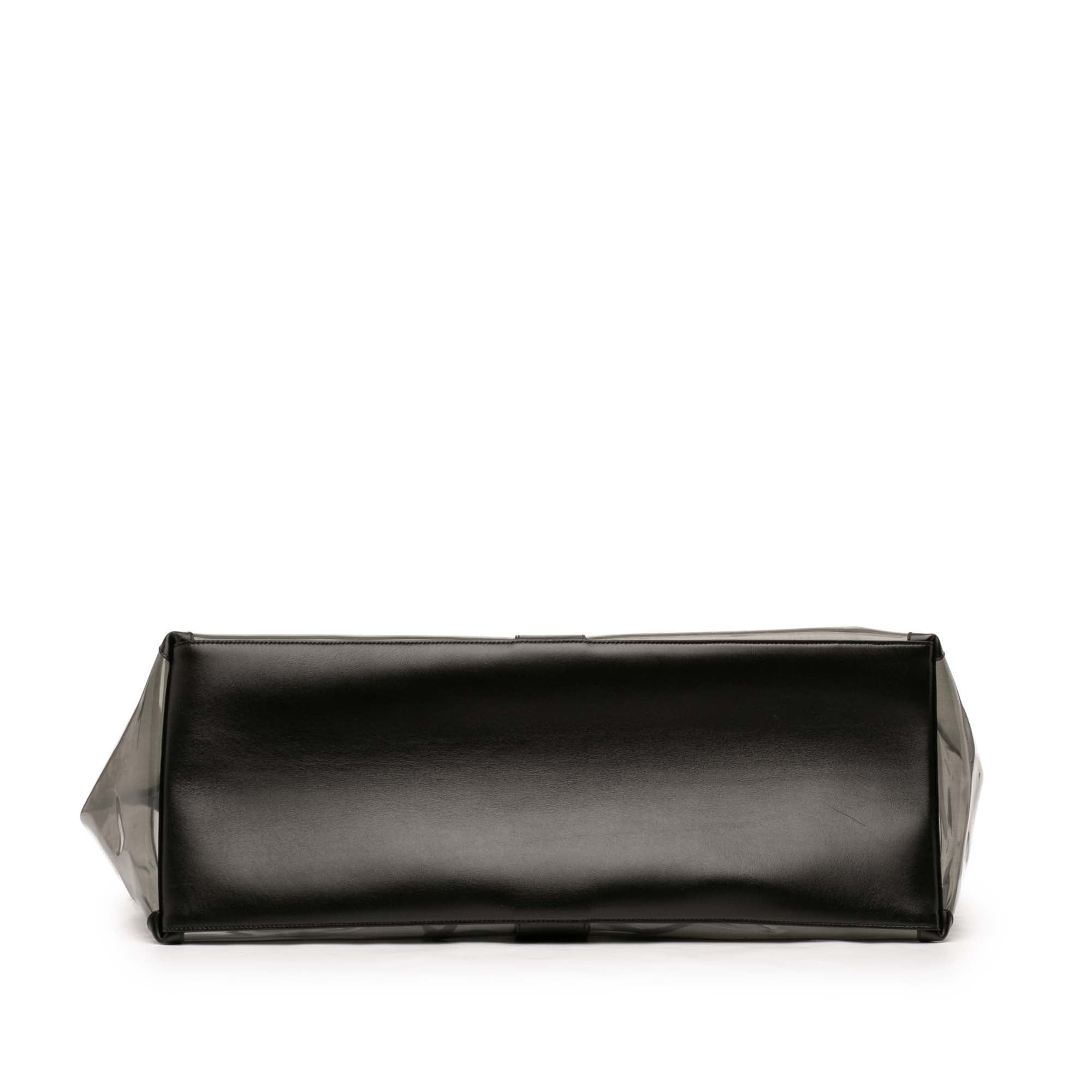 Saint Laurent Paris Maxi PVC Transparent Y Tote Size ONE SIZE - 3 Thumbnail