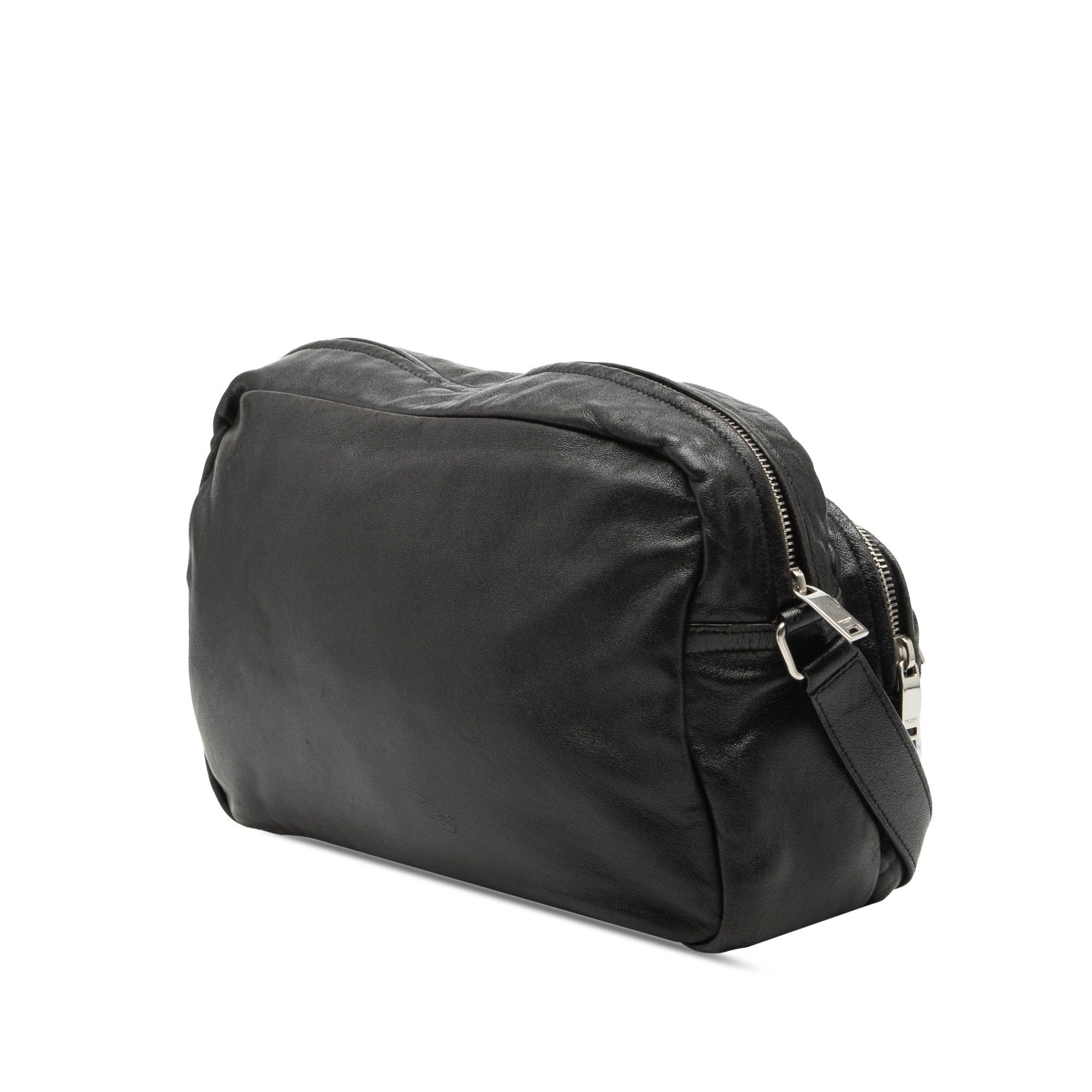 Saint Laurent Paris Lambskin Sid Messenger Bag Size ONE SIZE - 2 Thumbnail