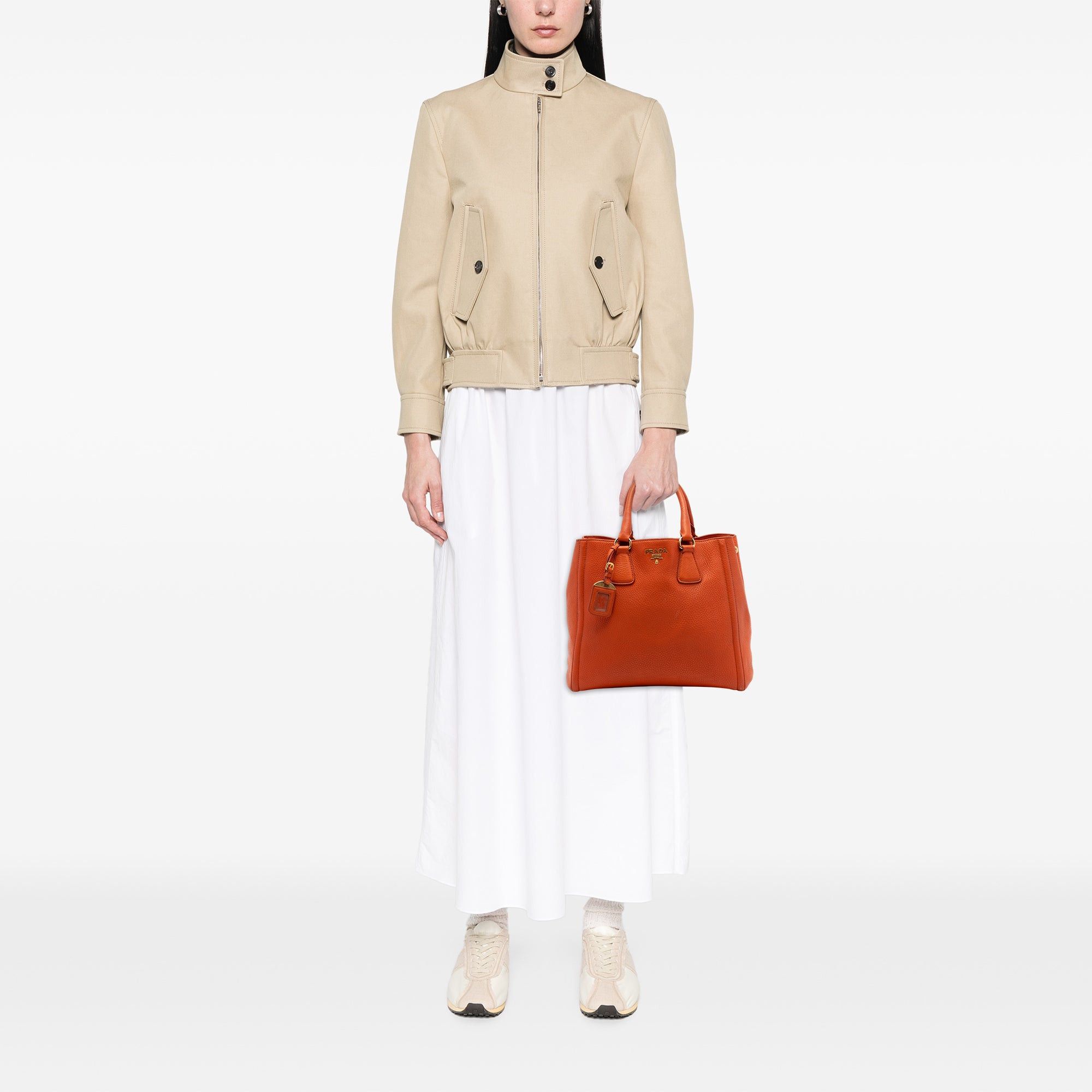 Prada Vitello Daino Open Convertible Tote Size ONE SIZE - 7 Thumbnail