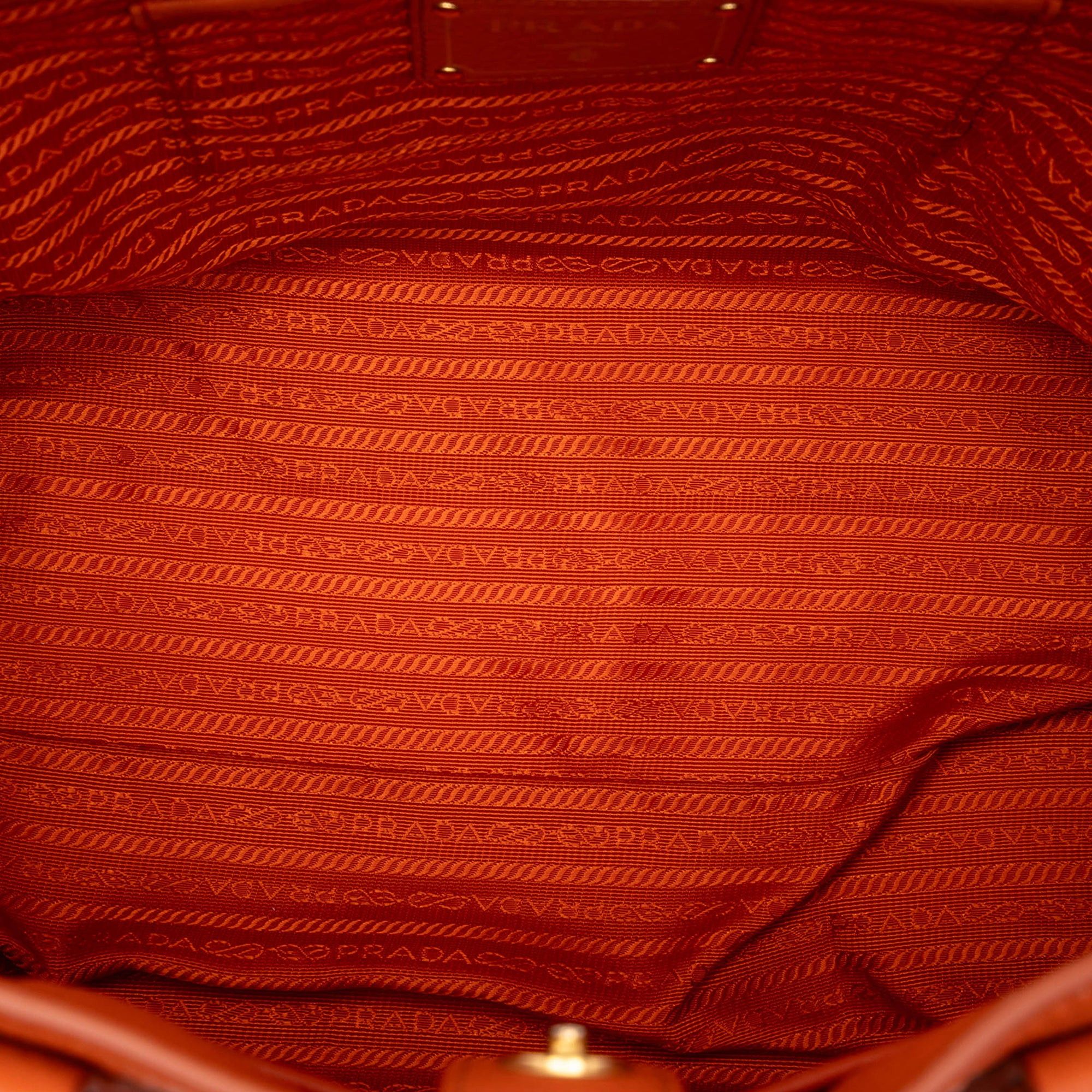 Prada Vitello Daino Open Convertible Tote Size ONE SIZE - 4 Thumbnail