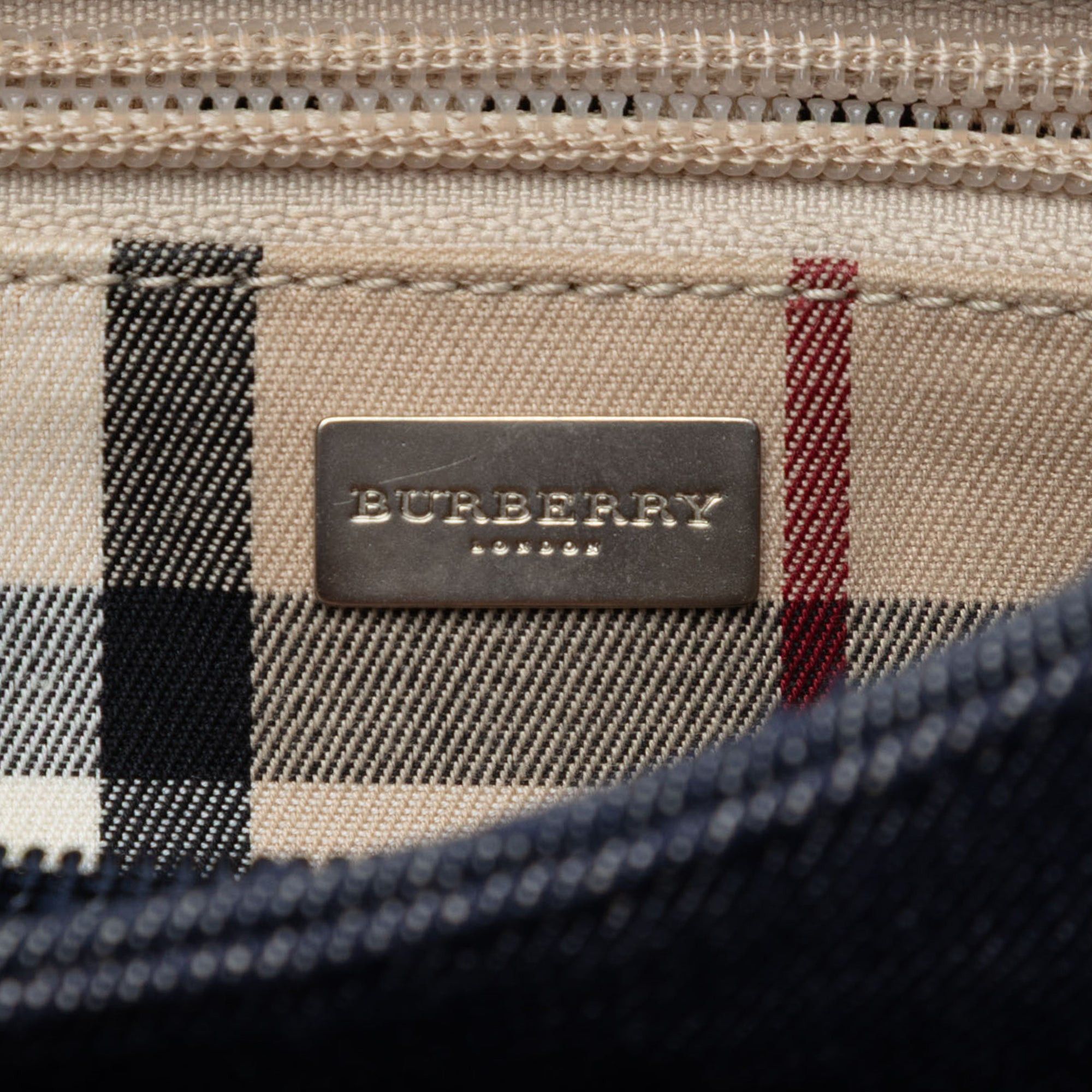 Burberry House Check Trimmed Denim Shoulder Bag Size ONE SIZE - 5 Thumbnail