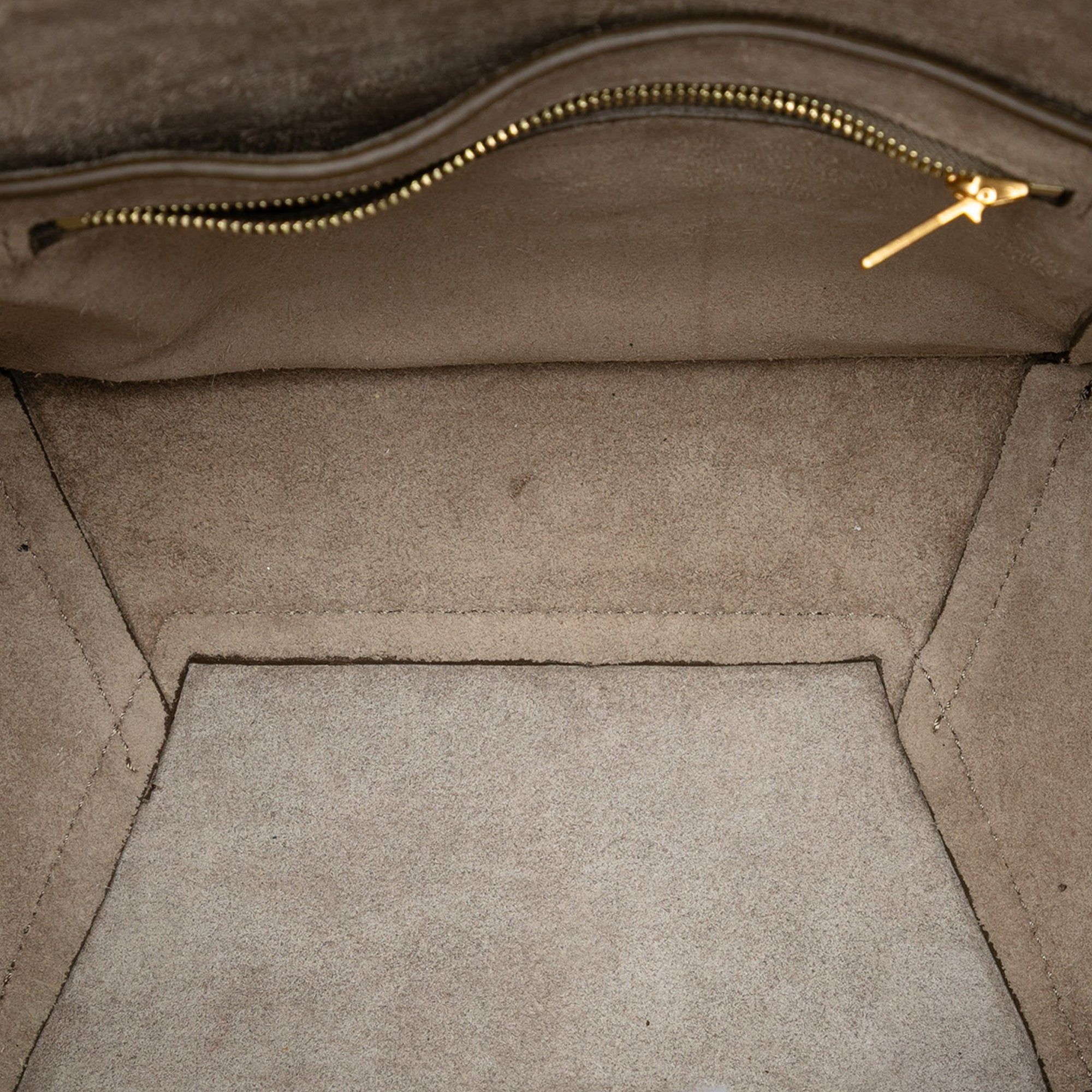Celine Small Soft Grained Calfskin Seau Sangle Bucket Bag Size ONE SIZE - 4 Thumbnail