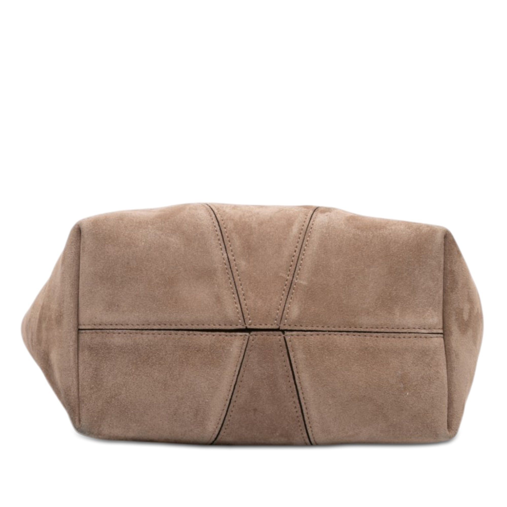 Chloe Medium Suede Spin Tote Size ONE SIZE - 3 Thumbnail