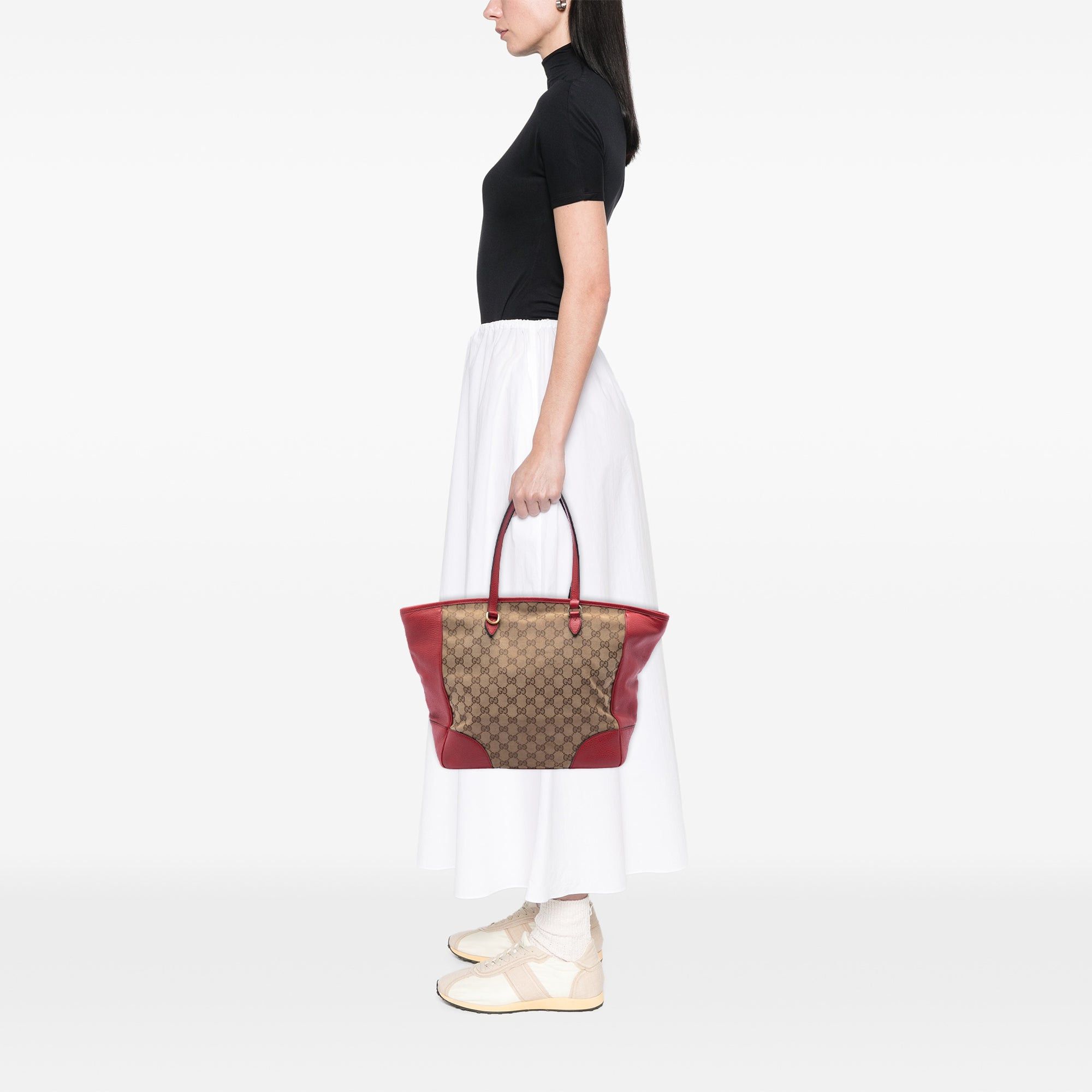 Gucci GG Canvas Bree Zippered Tote Size ONE SIZE - 7 Thumbnail