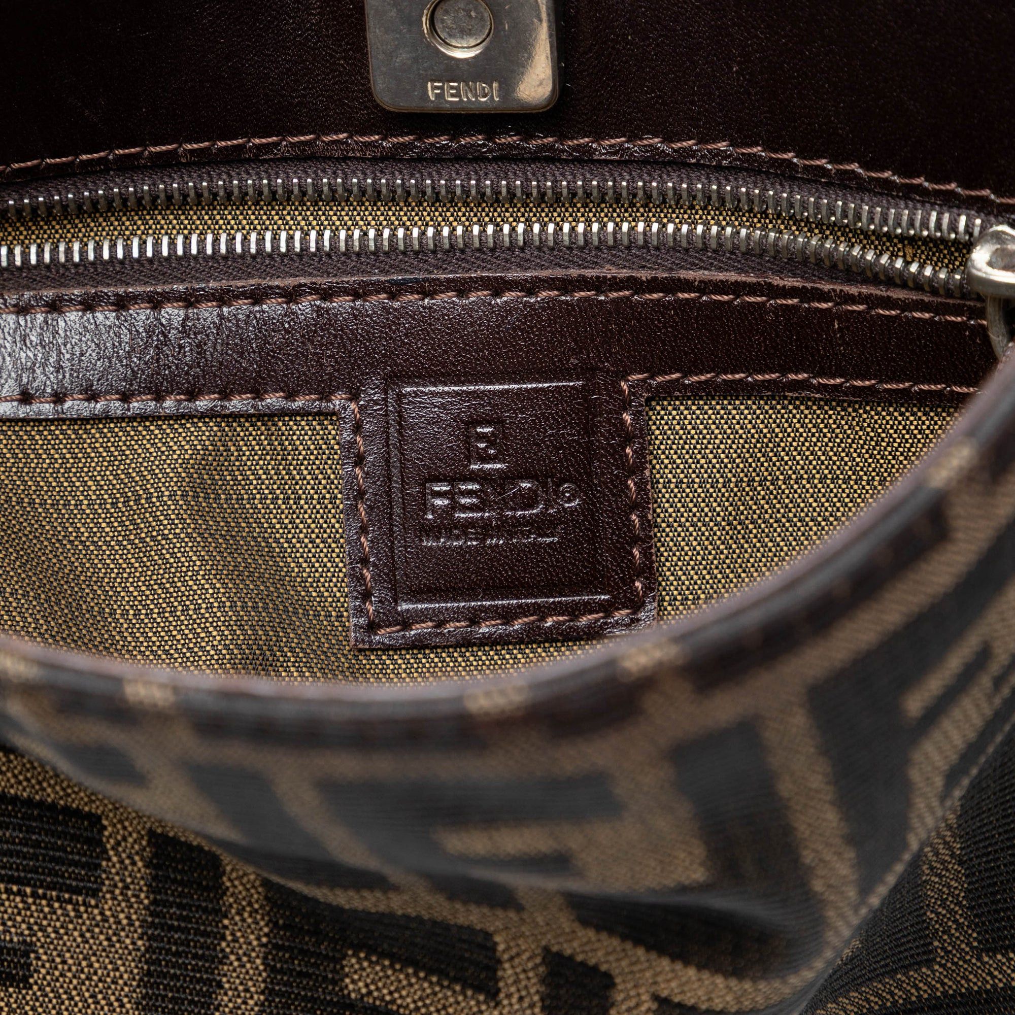 Fendi Zucca Canvas Shoulder Bag Size ONE SIZE - 5 Thumbnail