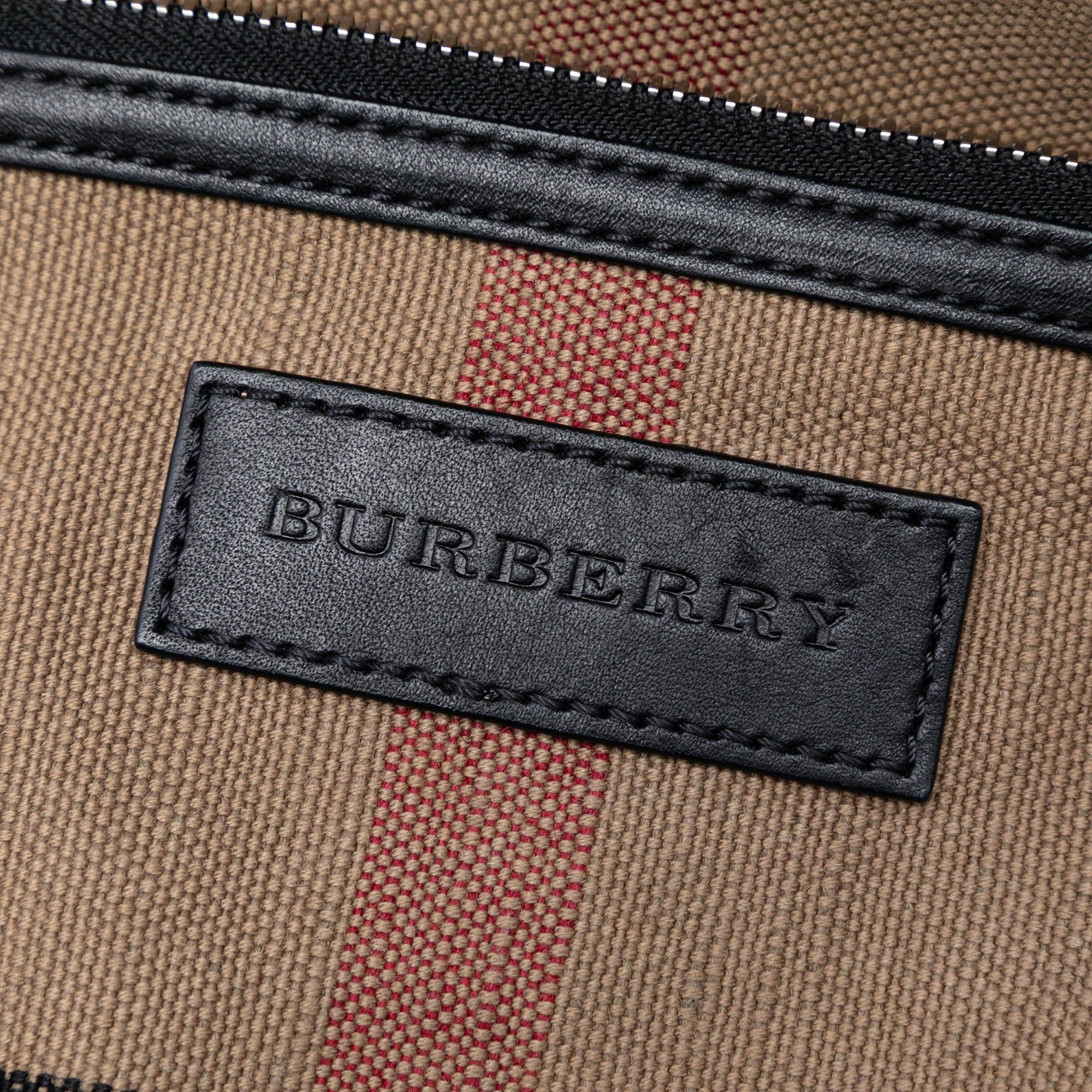 Burberry Mini Mega Check Canvas Ashby Tassel Bucket Bag Size ONE SIZE - 5 Thumbnail