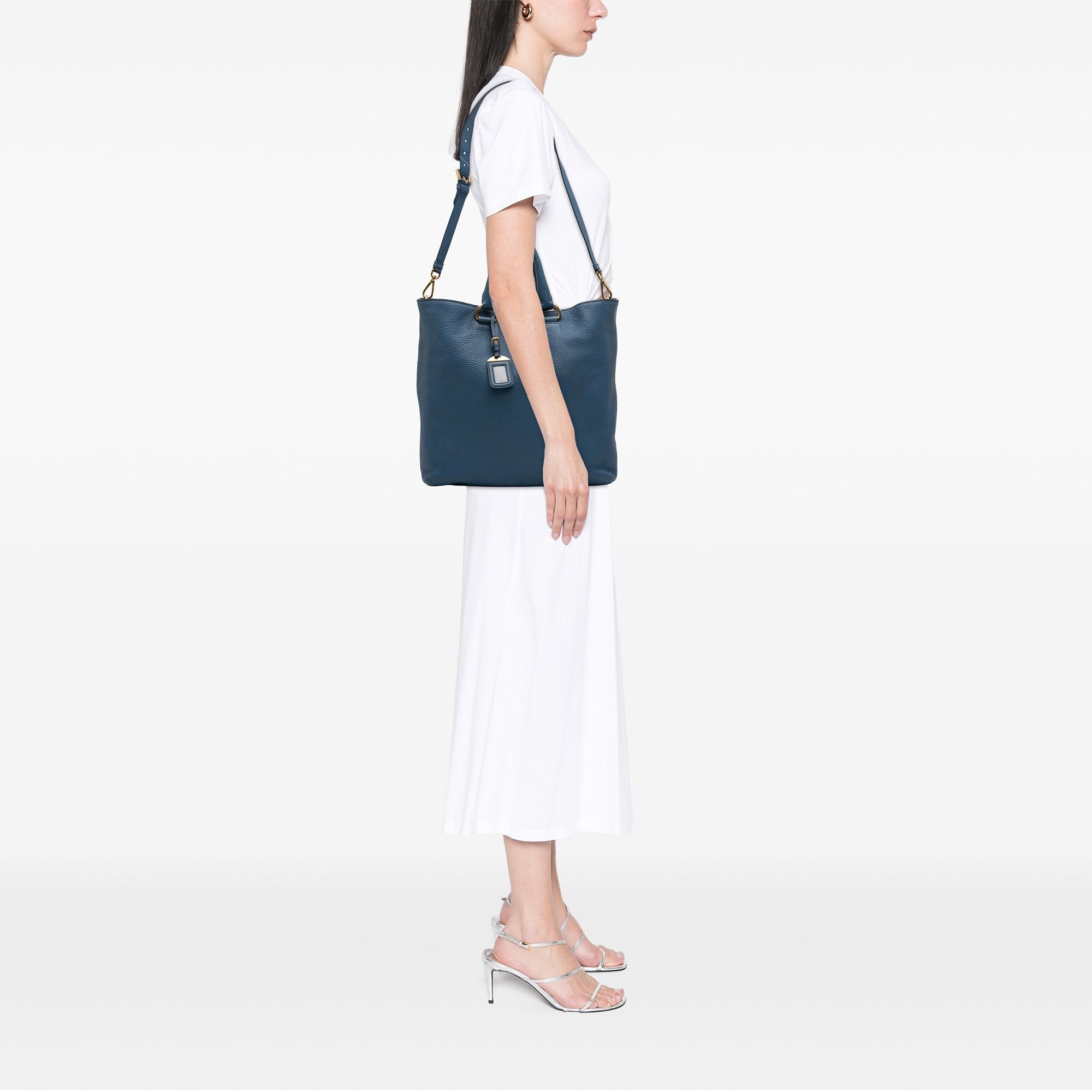 Prada Vitello Daino Open Convertible Tote Size ONE SIZE - 12 Thumbnail