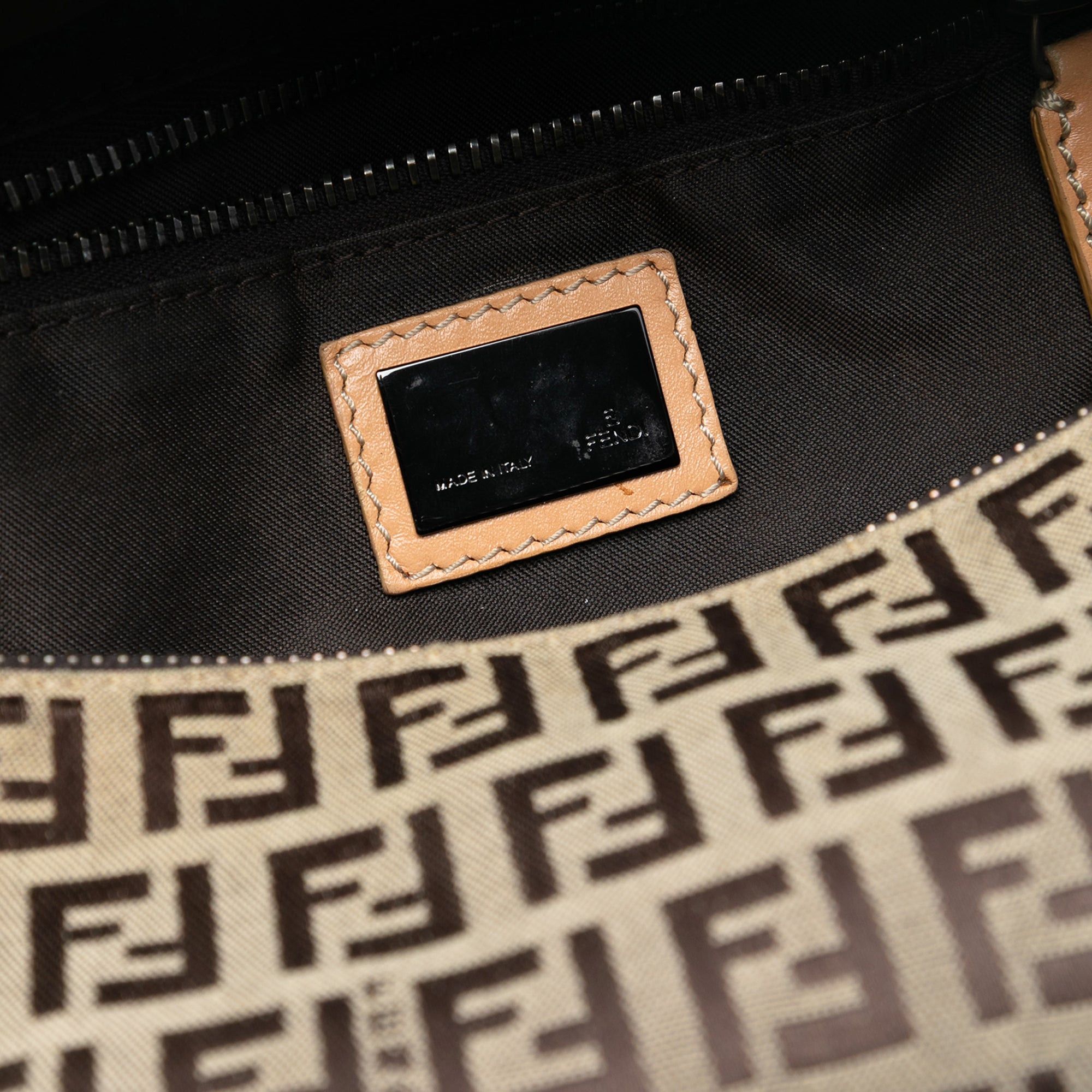 Fendi Zucchino Canvas Shoulder Bag Size ONE SIZE - 5 Thumbnail