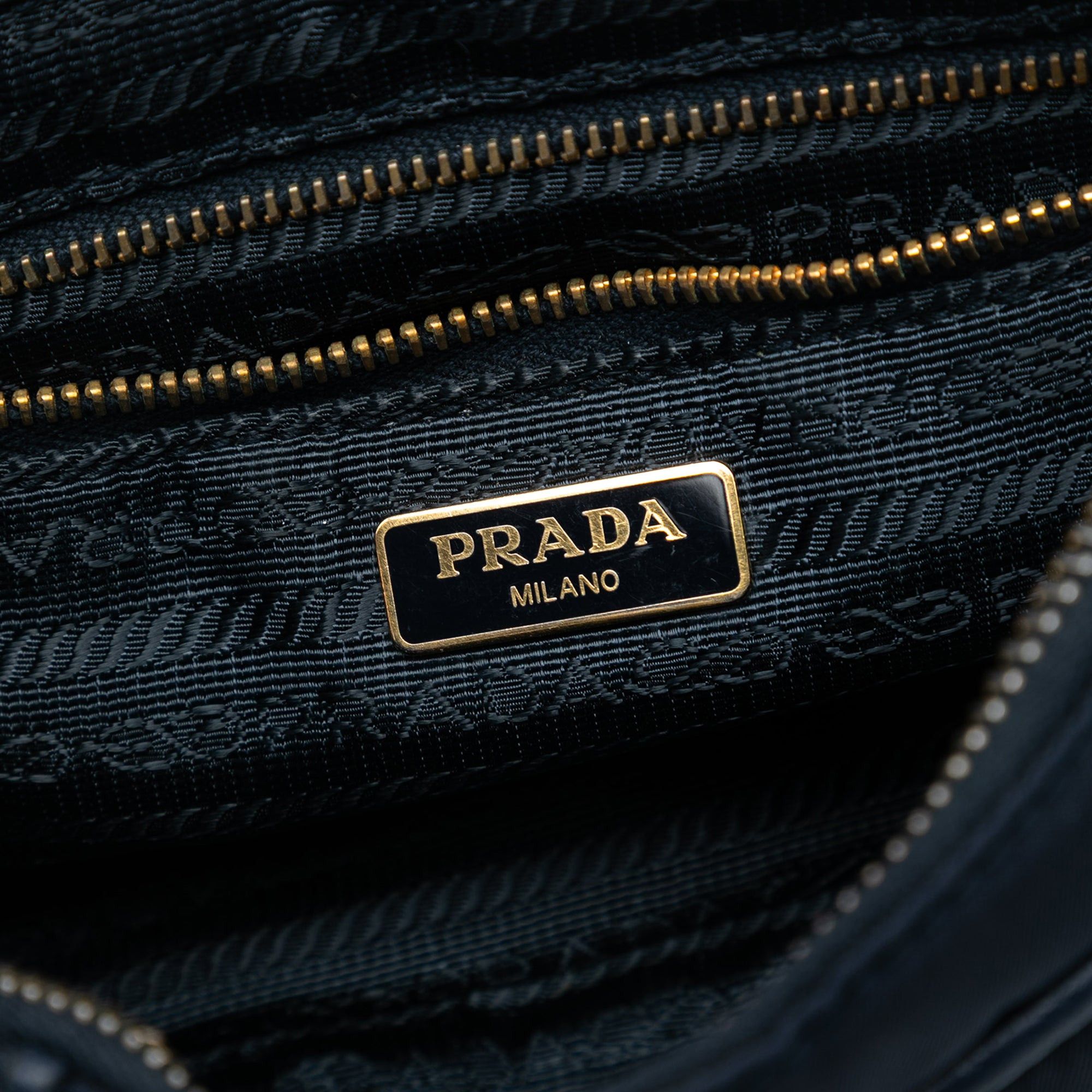 Prada Saffiano Trimmed Tessuto Chain Crossbody Size ONE SIZE - 5 Thumbnail