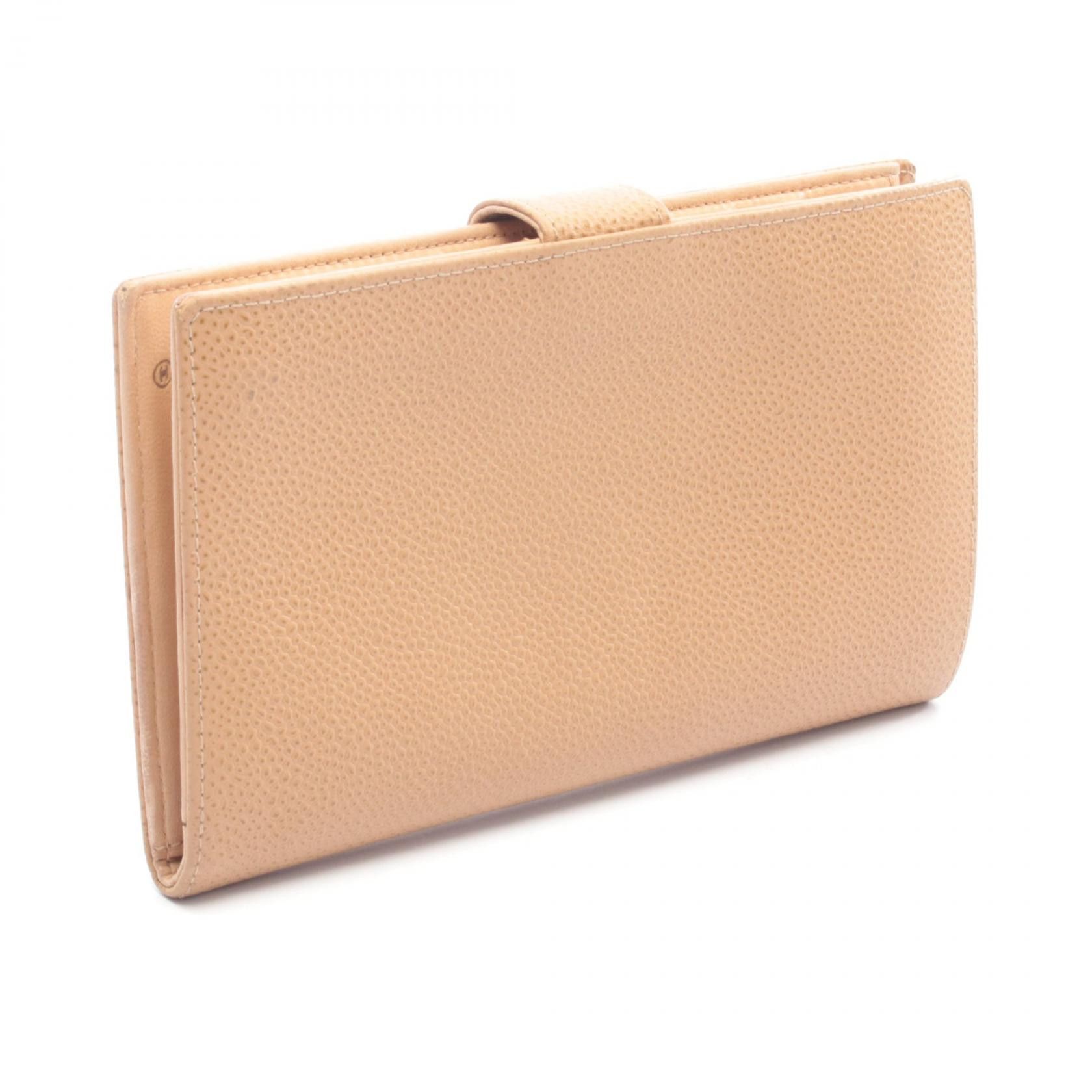 Chanel Chanel Chanel Coco Mark Leather Long Bifold Wallet Leather Long Wallet DUTY FREE for USA Size ONE SIZE - 2 Thumbnail