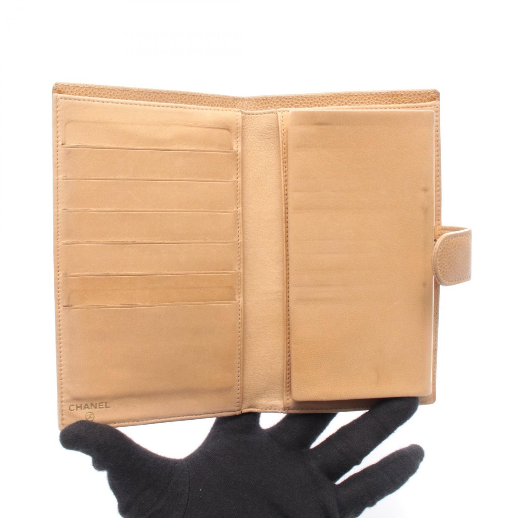 Chanel Chanel Chanel Coco Mark Leather Long Bifold Wallet Leather Long Wallet DUTY FREE for USA Size ONE SIZE - 3 Thumbnail