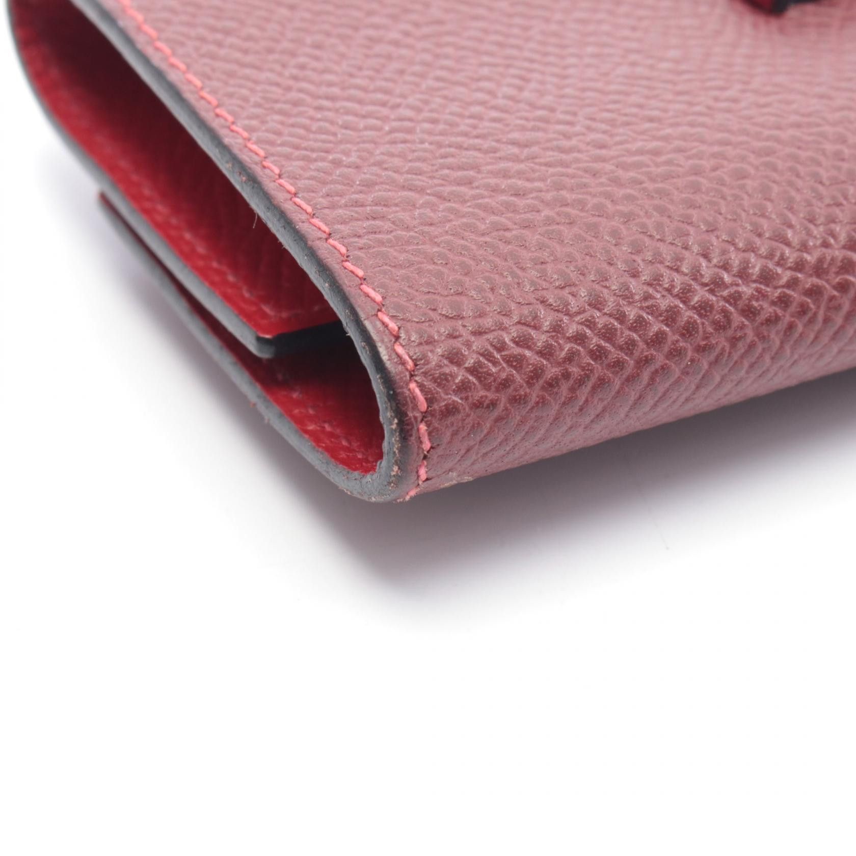 Hermes Hermes Hermes Bearn Calfskin Key Case Leather Key case T DUTY FREE for USA Size ONE SIZE - 8 Thumbnail
