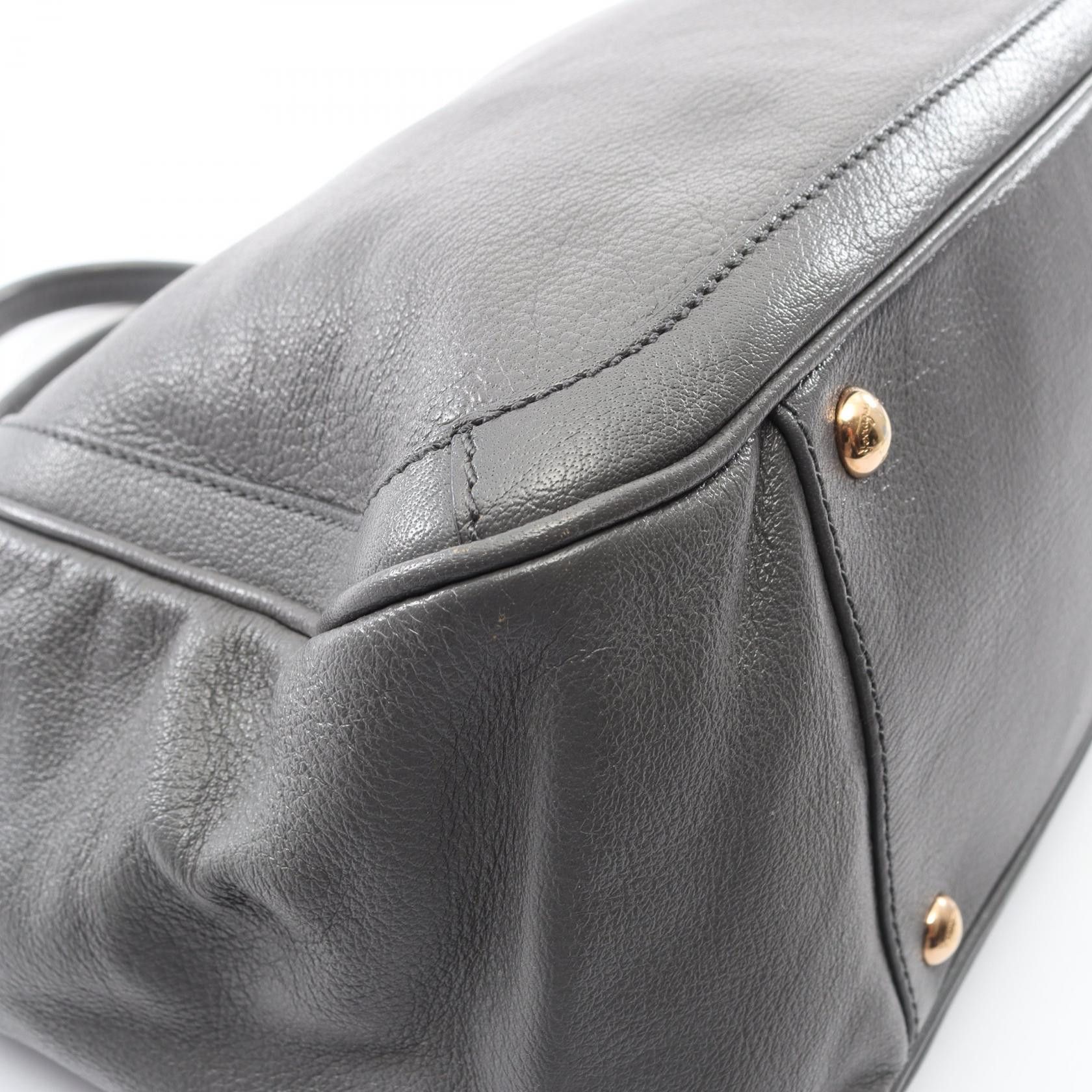 Salvatore Ferragamo Salvatore Ferragamo Salvatore Ferragamo Double Gancini Leather Tote Bag Leather Tote Bag 21B974 DUTY FREE for USA Size ONE SIZE - 5 Thumbnail