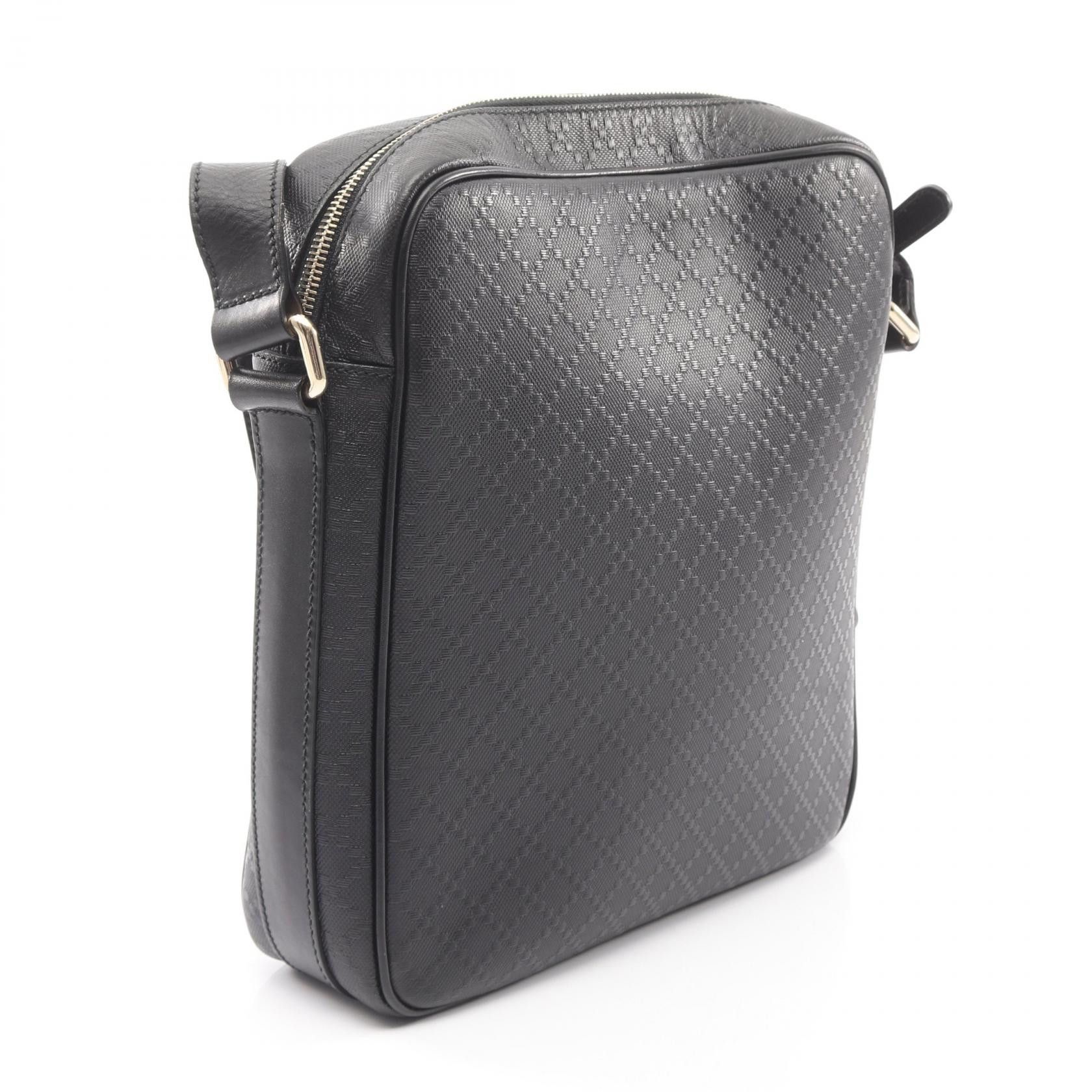 Gucci Gucci Gucci Diamante Leather Shoulder Bag Leather Shoulder Bag 201448 DUTY FREE for USA Size ONE SIZE - 2 Thumbnail