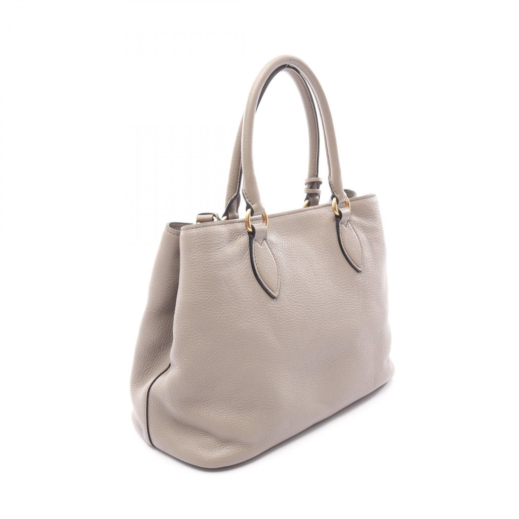 Prada Prada Prada Vitello Daino Handbag Leather Handbag DUTY FREE for USA Size ONE SIZE - 2 Thumbnail