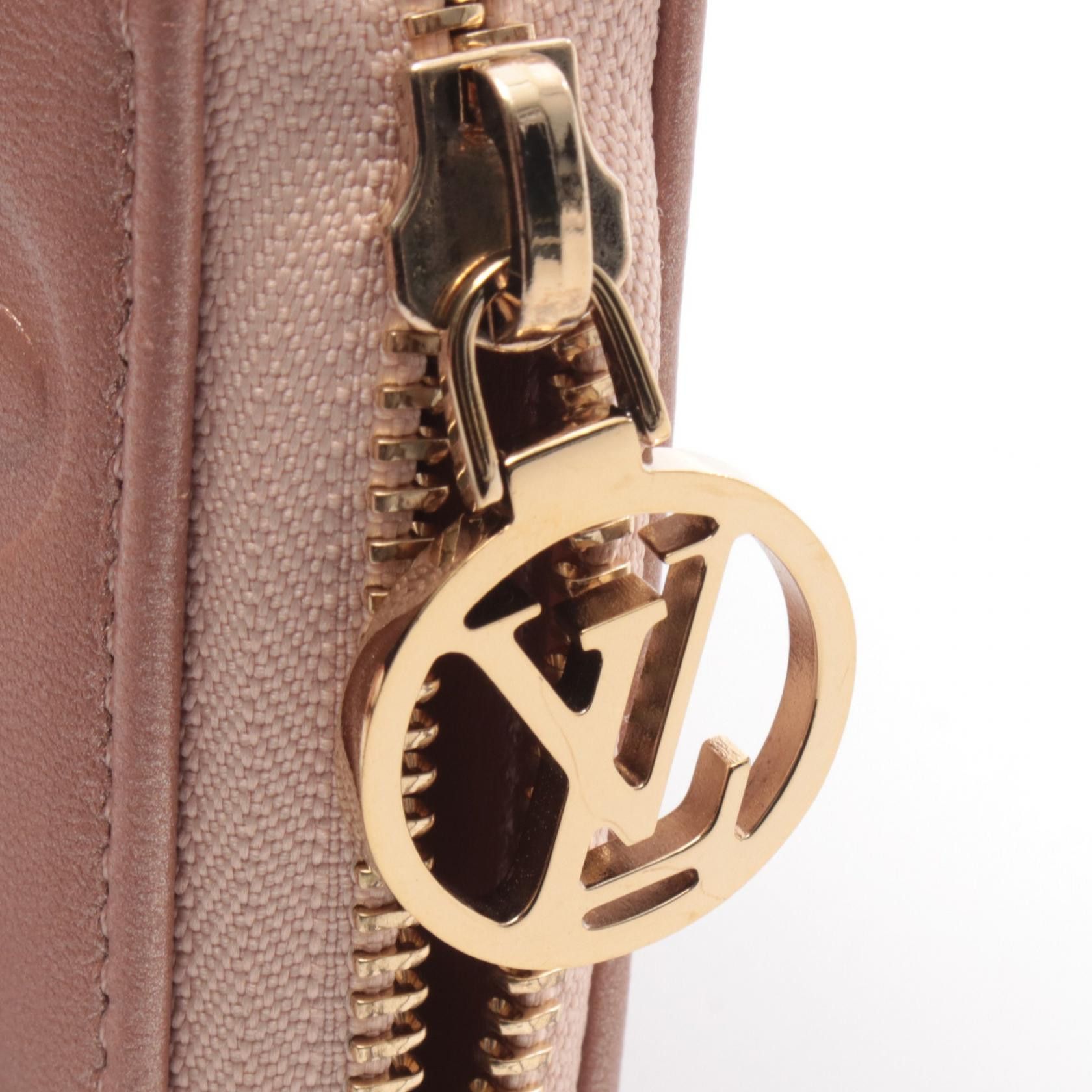 Louis Vuitton Louis Vuitton Louis Vuitton Zippy Wallet Coussin Monogram Embossed Long Wallet Leather Long Wallet M81708 DUTY FREE for USA Size ONE SIZE - 9 Thumbnail