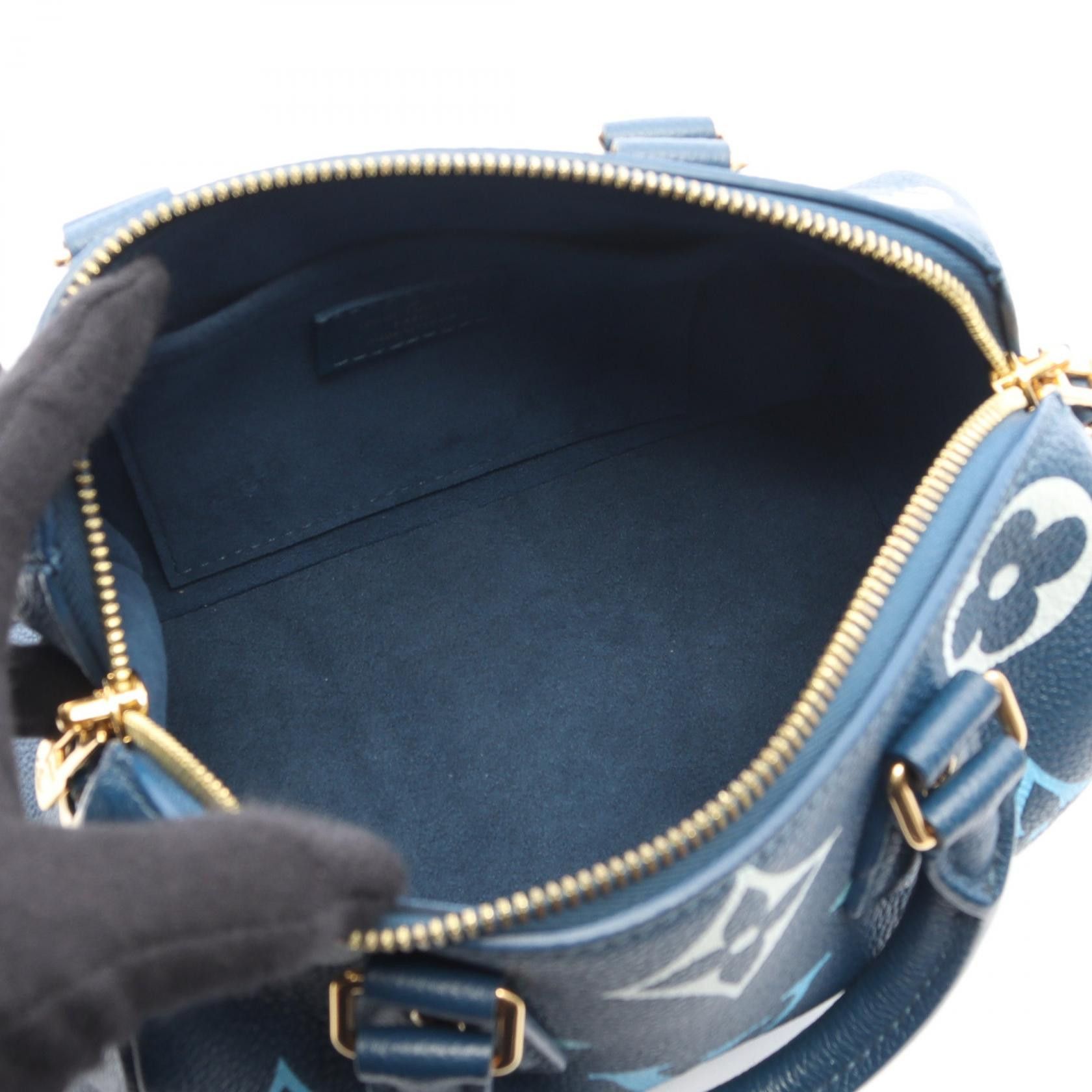 Louis Vuitton Louis Vuitton Louis Vuitton Speedy Bandouliere 20 Monogram Empreinte Handbag Leather Handbag M46517 DUTY FREE for USA Size ONE SIZE - 3 Thumbnail