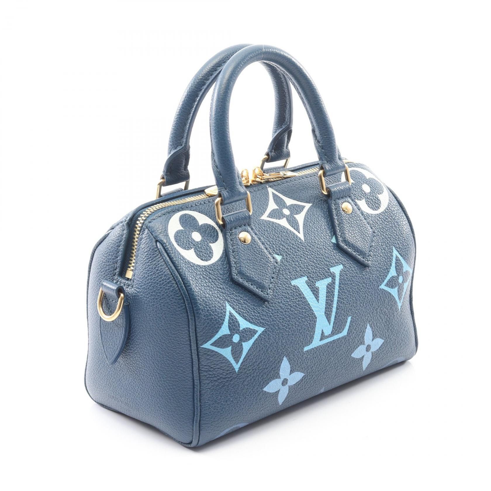 Louis Vuitton Louis Vuitton Louis Vuitton Speedy Bandouliere 20 Monogram Empreinte Handbag Leather Handbag M46517 DUTY FREE for USA Size ONE SIZE - 2 Thumbnail