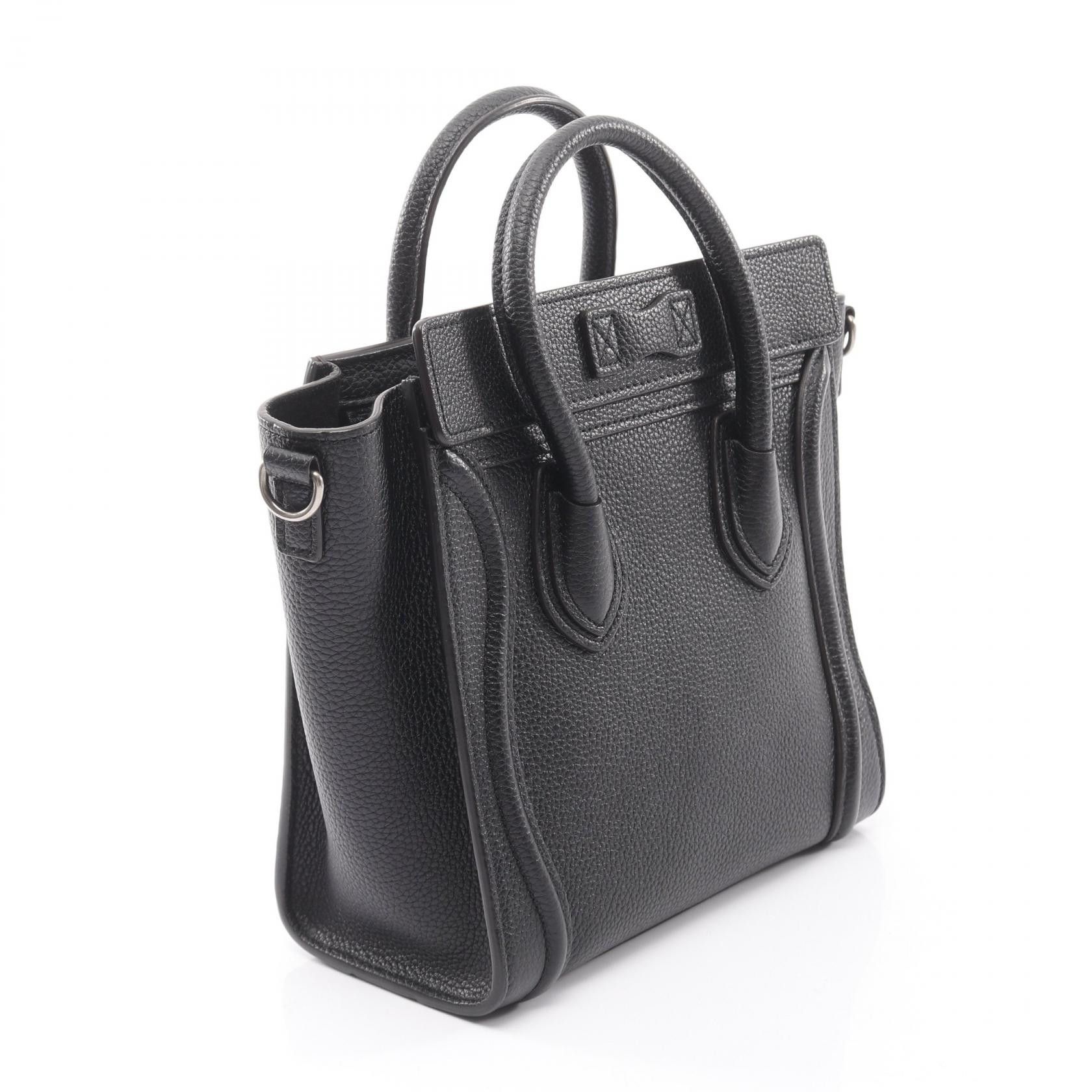 Celine Celine Celine Luggage Nano Shopper Leather Handbag Leather Handbag DUTY FREE for USA Size ONE SIZE - 2 Thumbnail