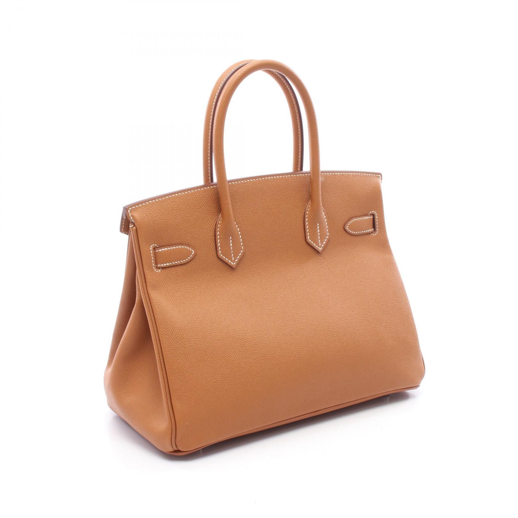 Hermes Hermes Hermes Birkin30 Calfskin Leather Handbag Y2020 DUTY FREE for USA Size ONE SIZE - 2 Thumbnail