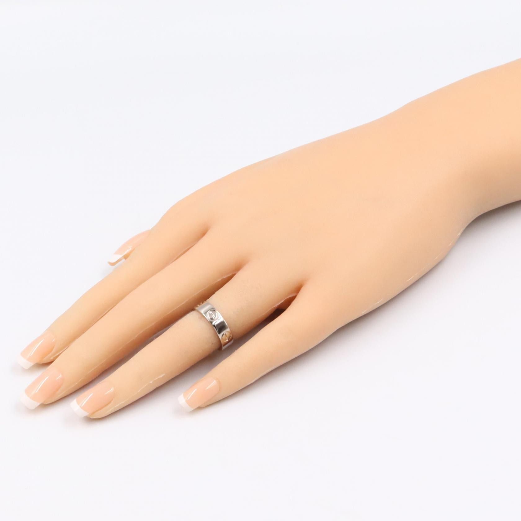 Cartier Cartier Cartier Love Au750 Ring Size 7.5 Precious Metal Ring B4084700 DUTY FREE for USA Size ONE SIZE - 6 Thumbnail