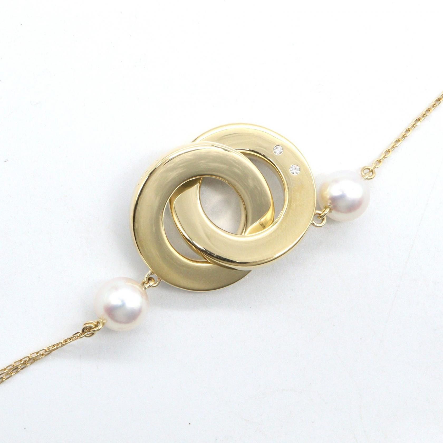 Other Tasaki Tasaki Pearl Shell K14YG Necklace Precious Metal Necklace DUTY FREE for USA Size ONE SIZE - 3 Thumbnail