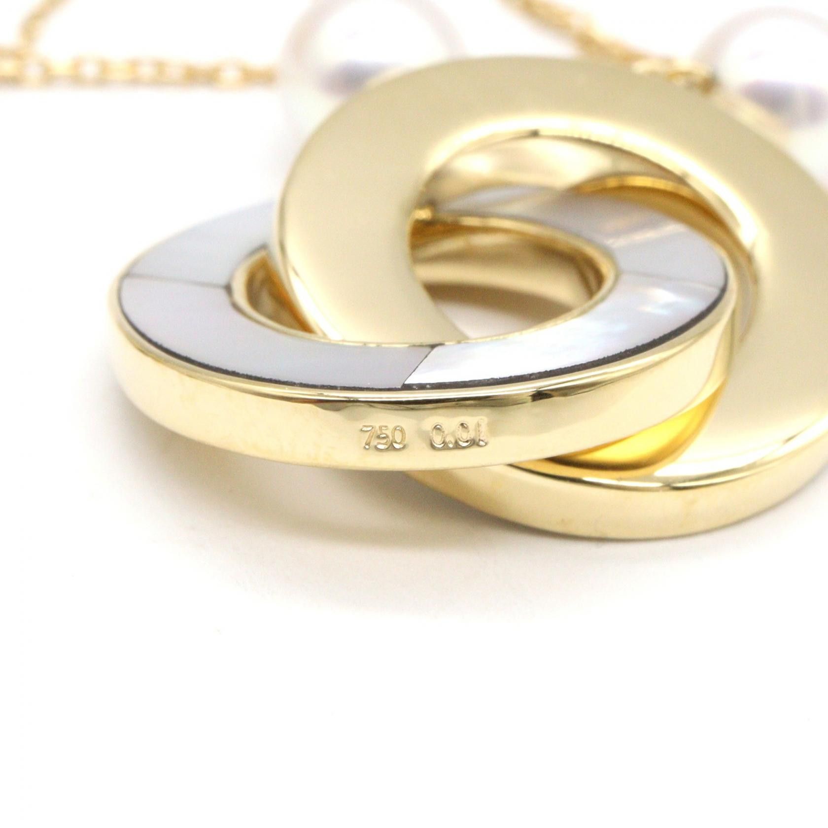 Other Tasaki Tasaki Pearl Shell K14YG Necklace Precious Metal Necklace DUTY FREE for USA Size ONE SIZE - 5 Thumbnail