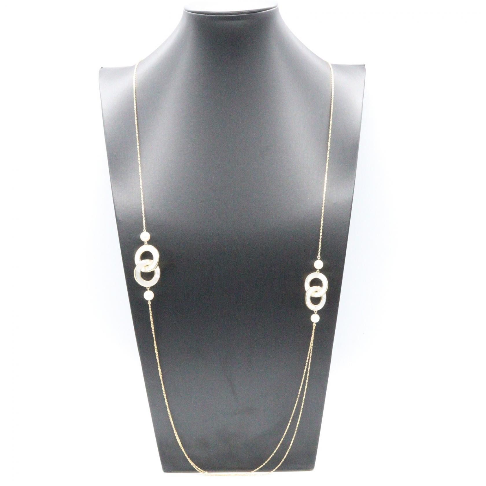 Other Tasaki Tasaki Pearl Shell K14YG Necklace Precious Metal Necklace DUTY FREE for USA Size ONE SIZE - 6 Thumbnail