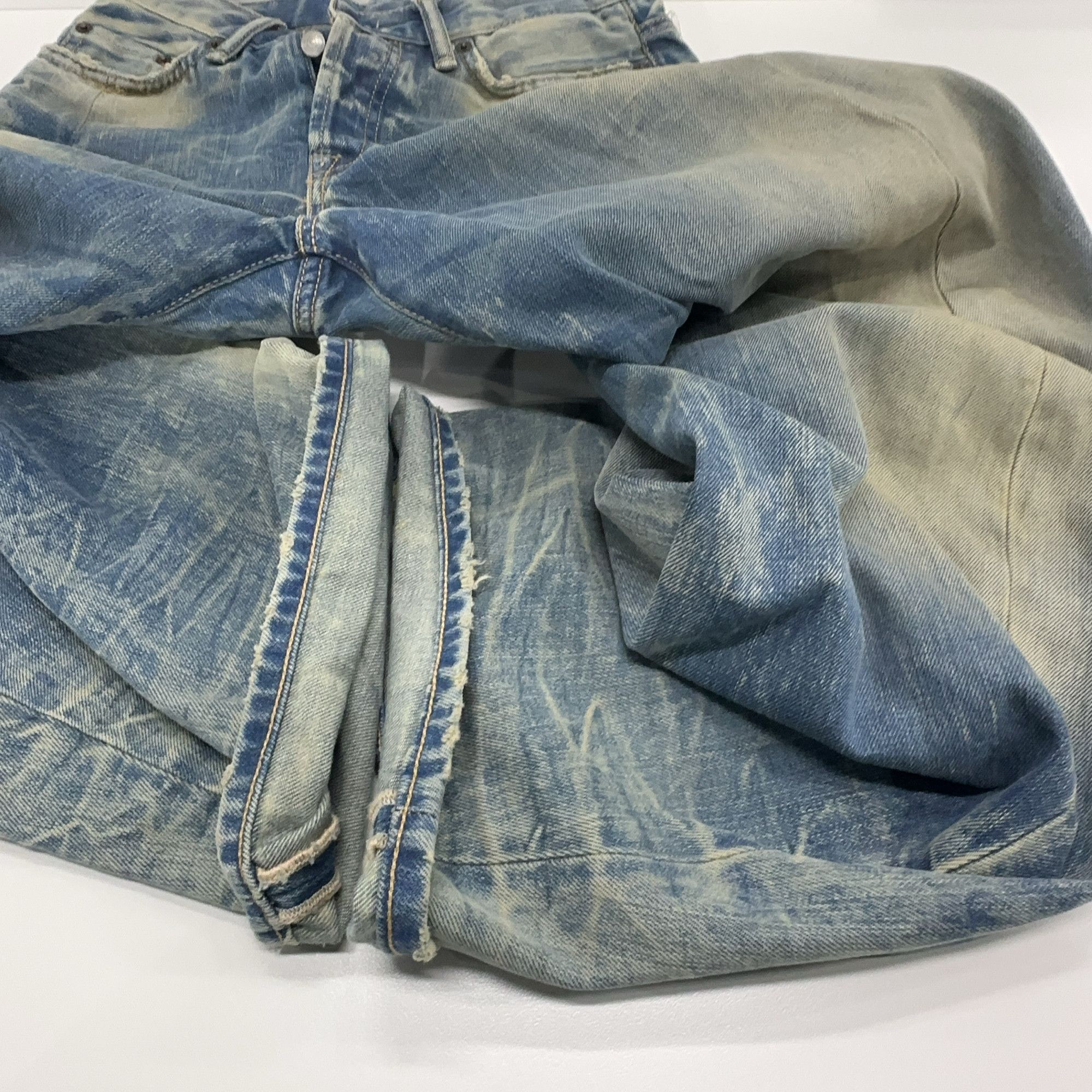 Acne Studios Acne Studios 2006F Bowed Leg Wide Jeans 25/30 Size 25" / US 0 / IT 36 - 8 Thumbnail