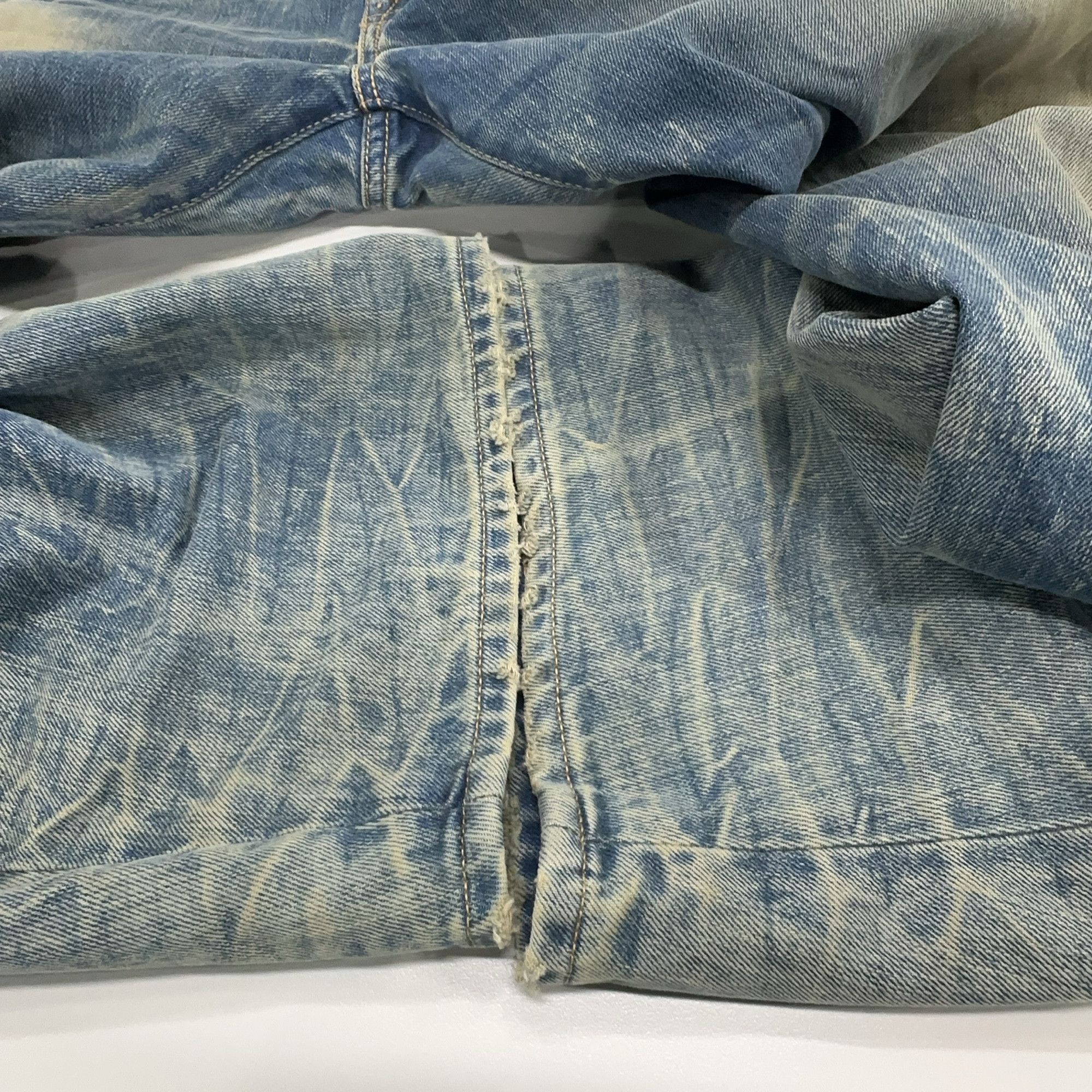 Acne Studios Acne Studios 2006F Bowed Leg Wide Jeans 25/30 Size 25" / US 0 / IT 36 - 9 Thumbnail