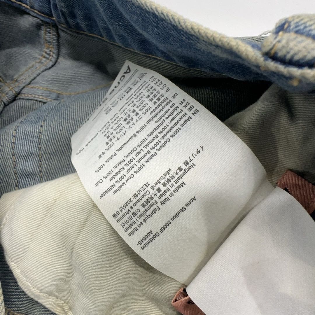 Acne Studios Acne Studios 2006F Bowed Leg Wide Jeans 25/30 Size 25" / US 0 / IT 36 - 4 Thumbnail