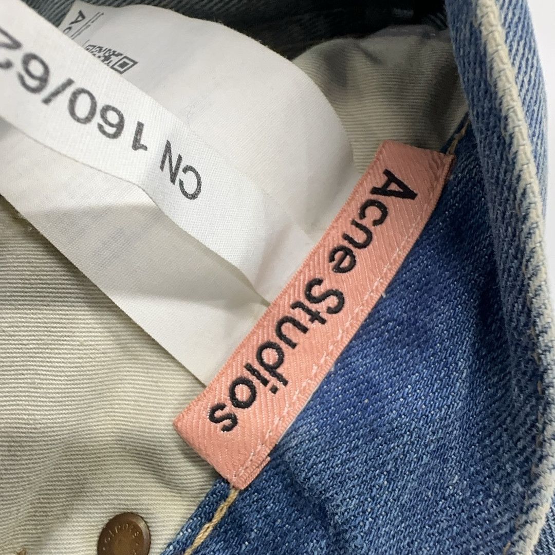 Acne Studios Acne Studios 2006F Bowed Leg Wide Jeans 25/30 Size 25" / US 0 / IT 36 - 6 Thumbnail