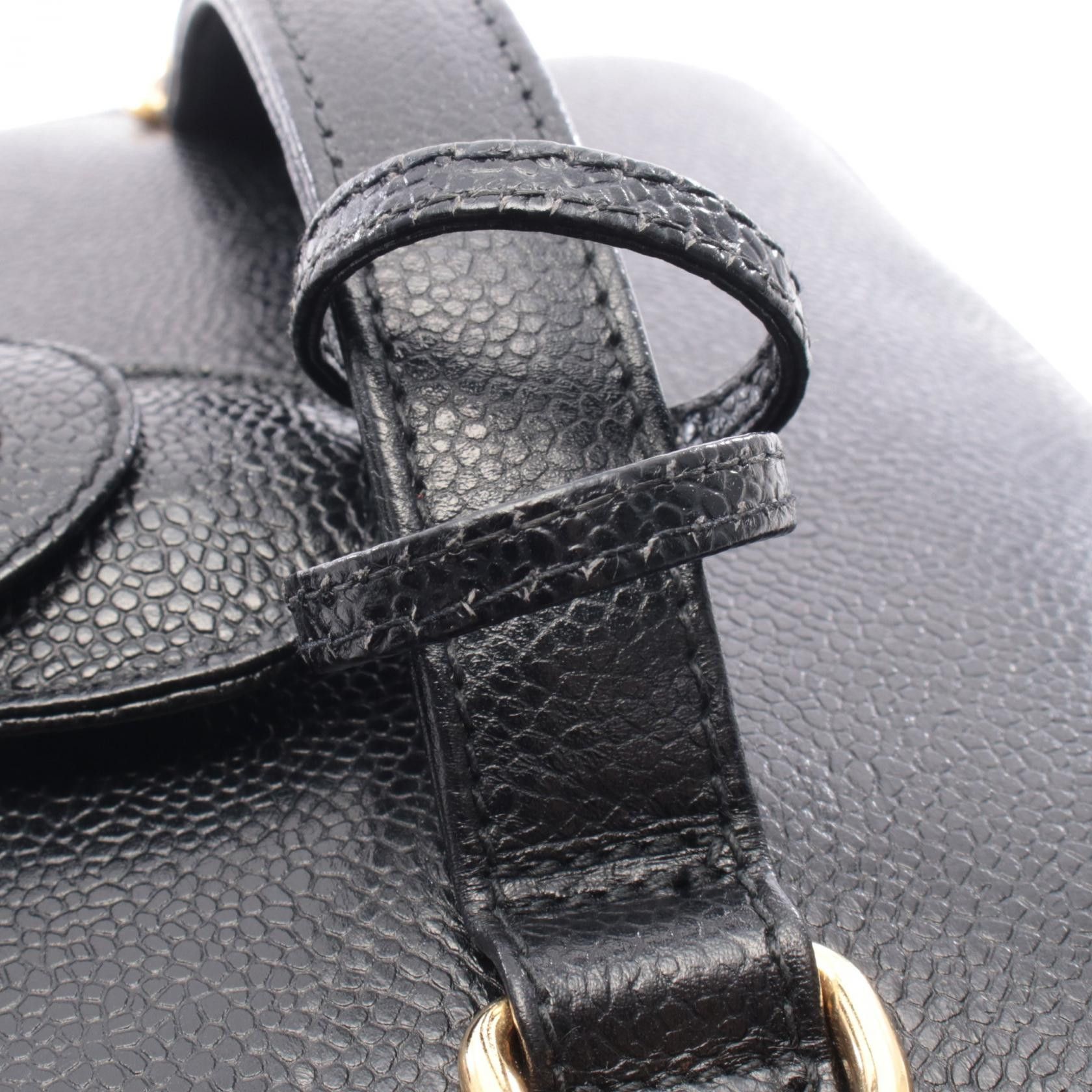 Chanel Chanel Chanel Coco Mark Leather Handbag Leather Handbag DUTY FREE for USA Size ONE SIZE - 6 Thumbnail