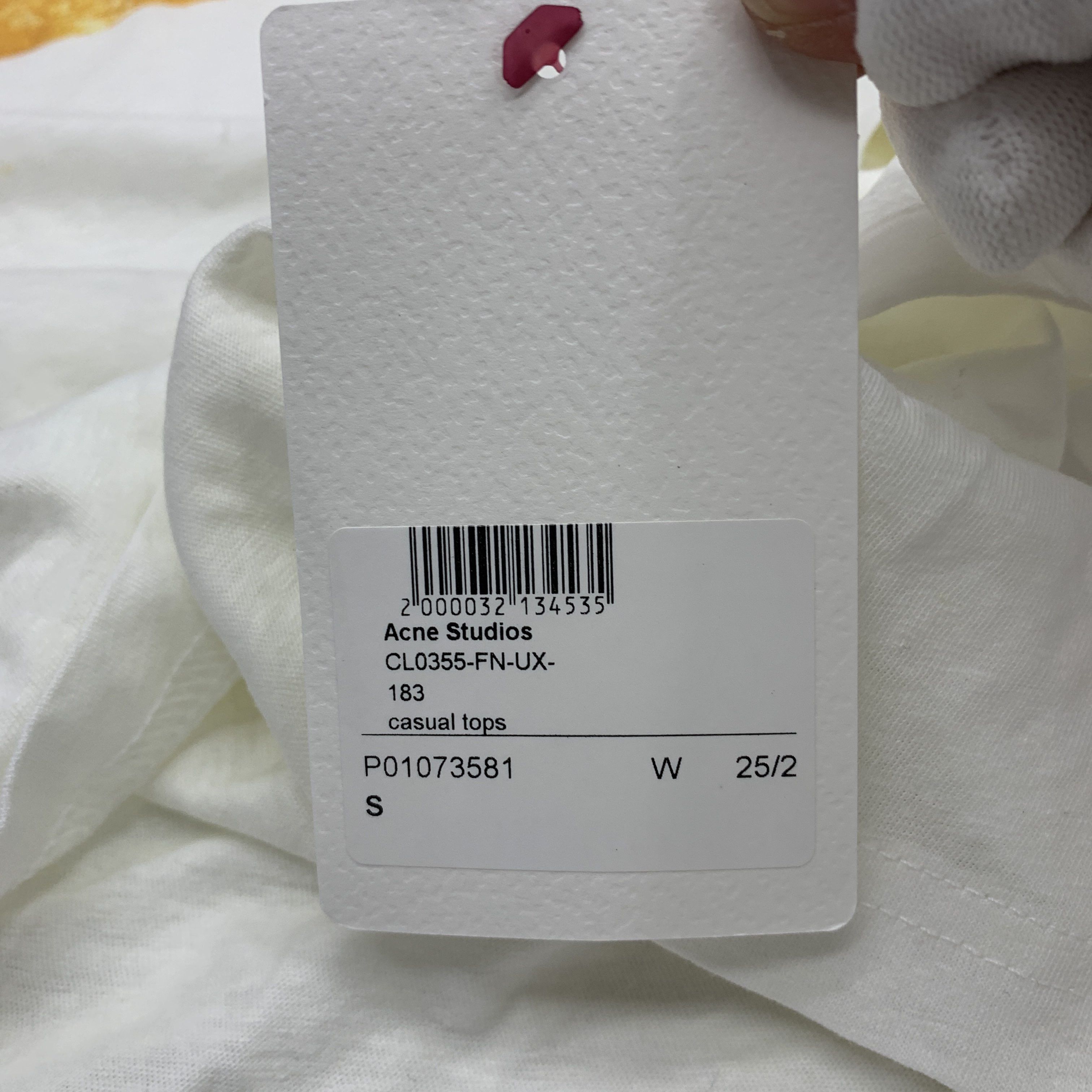 Acne Studios Acne Studios 19.96 Logo Print T-Shirt Size S Size US S / EU 44-46 / 1 - 6 Thumbnail