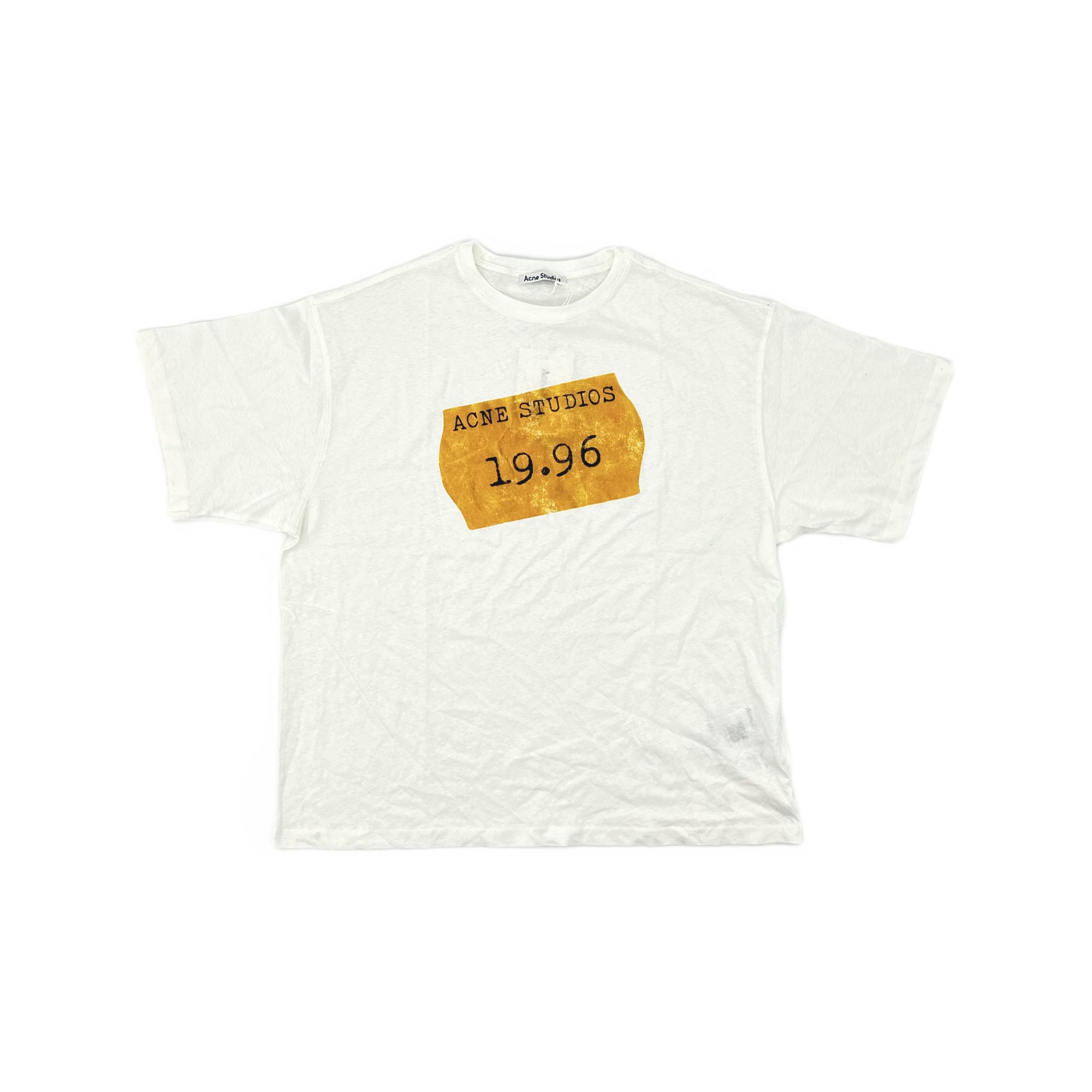 Acne Studios Acne Studios 19.96 Logo Print T-Shirt Size S Size US S / EU 44-46 / 1 - 2 Thumbnail