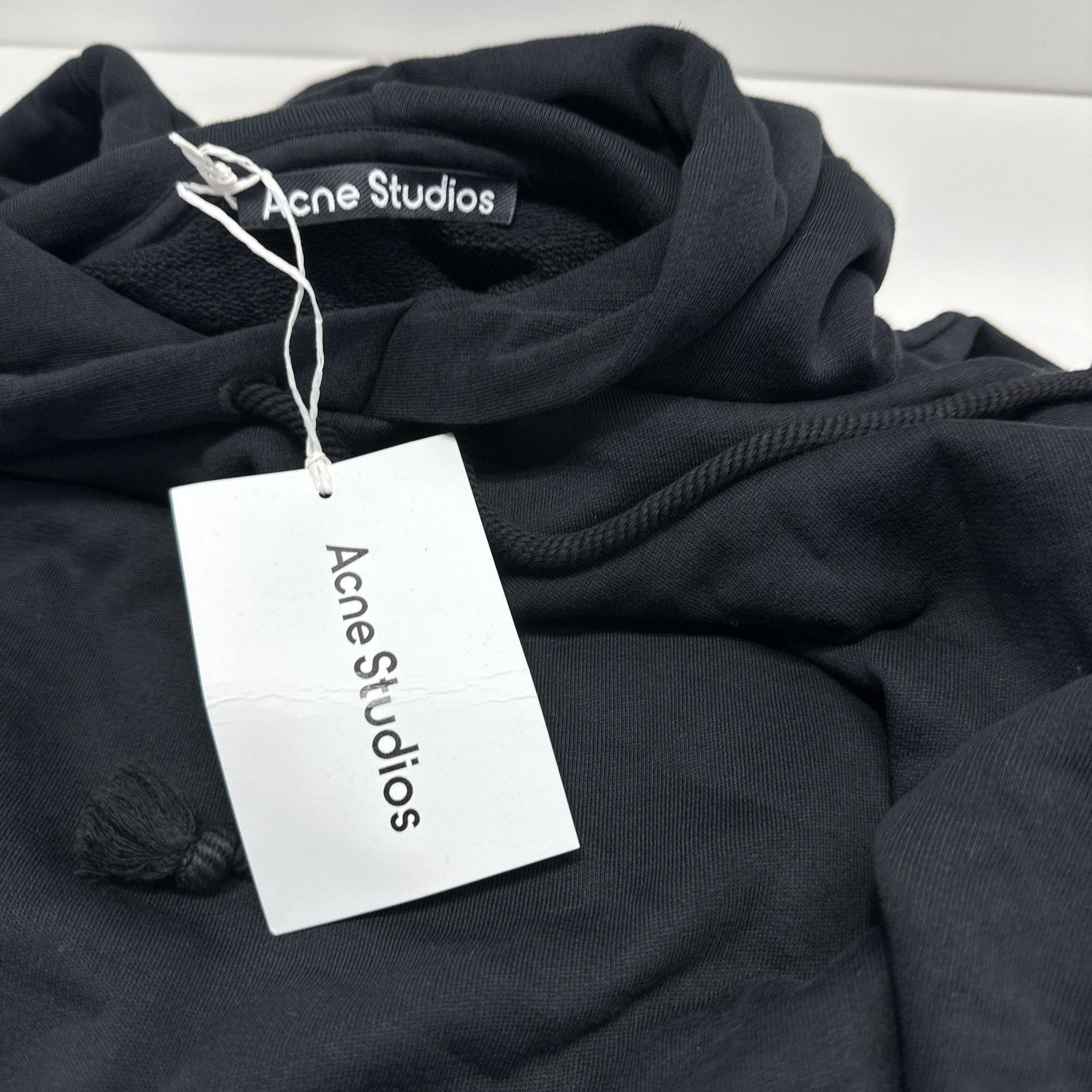 Acne Studios Acne Studios Face Patch Hoodie Black S Size US S / EU 44-46 / 1 - 5 Thumbnail