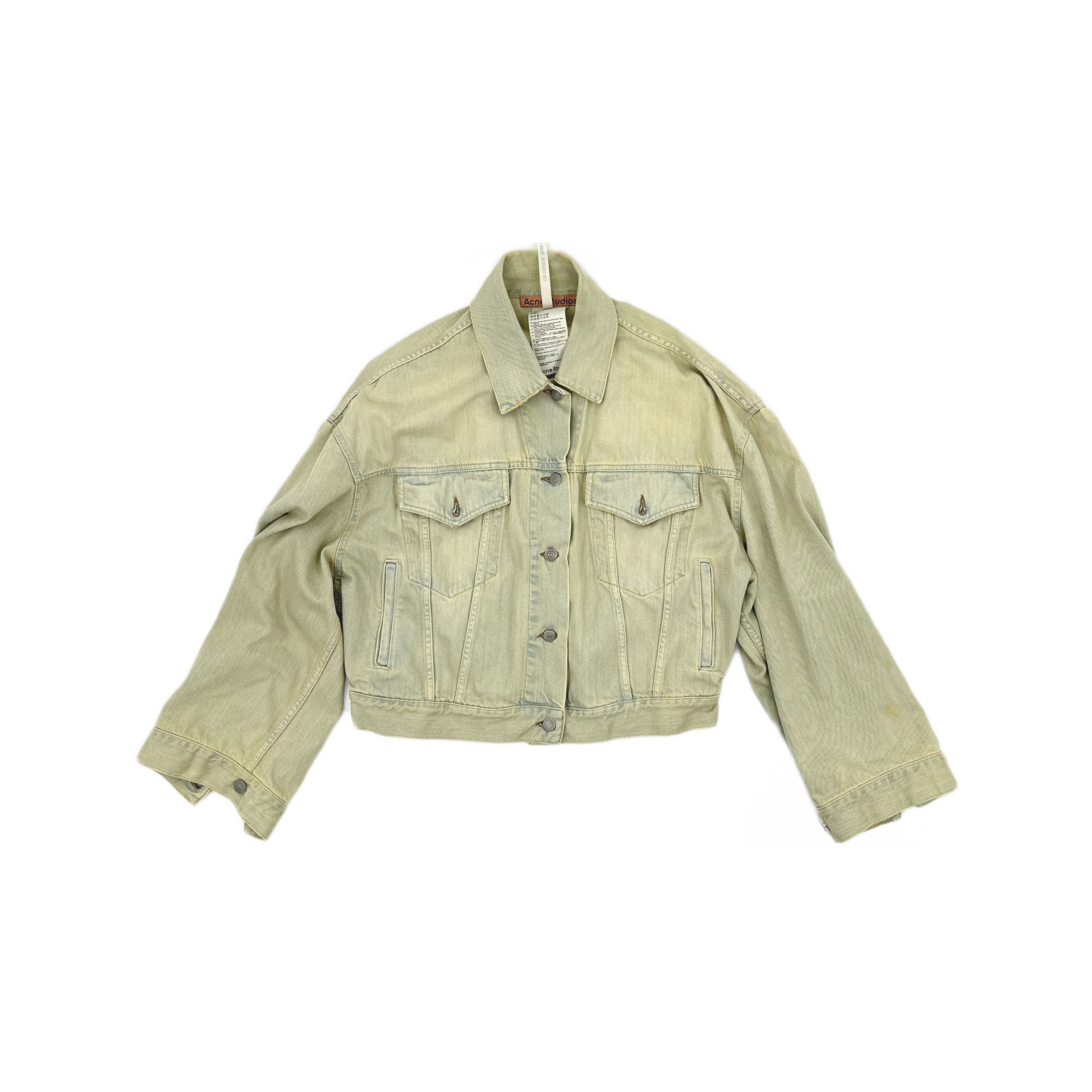 Acne Studios Acne Studios Washed Denim Jacket EU 34 Size XS / US 0-2 / IT 36-38 - 2 Thumbnail