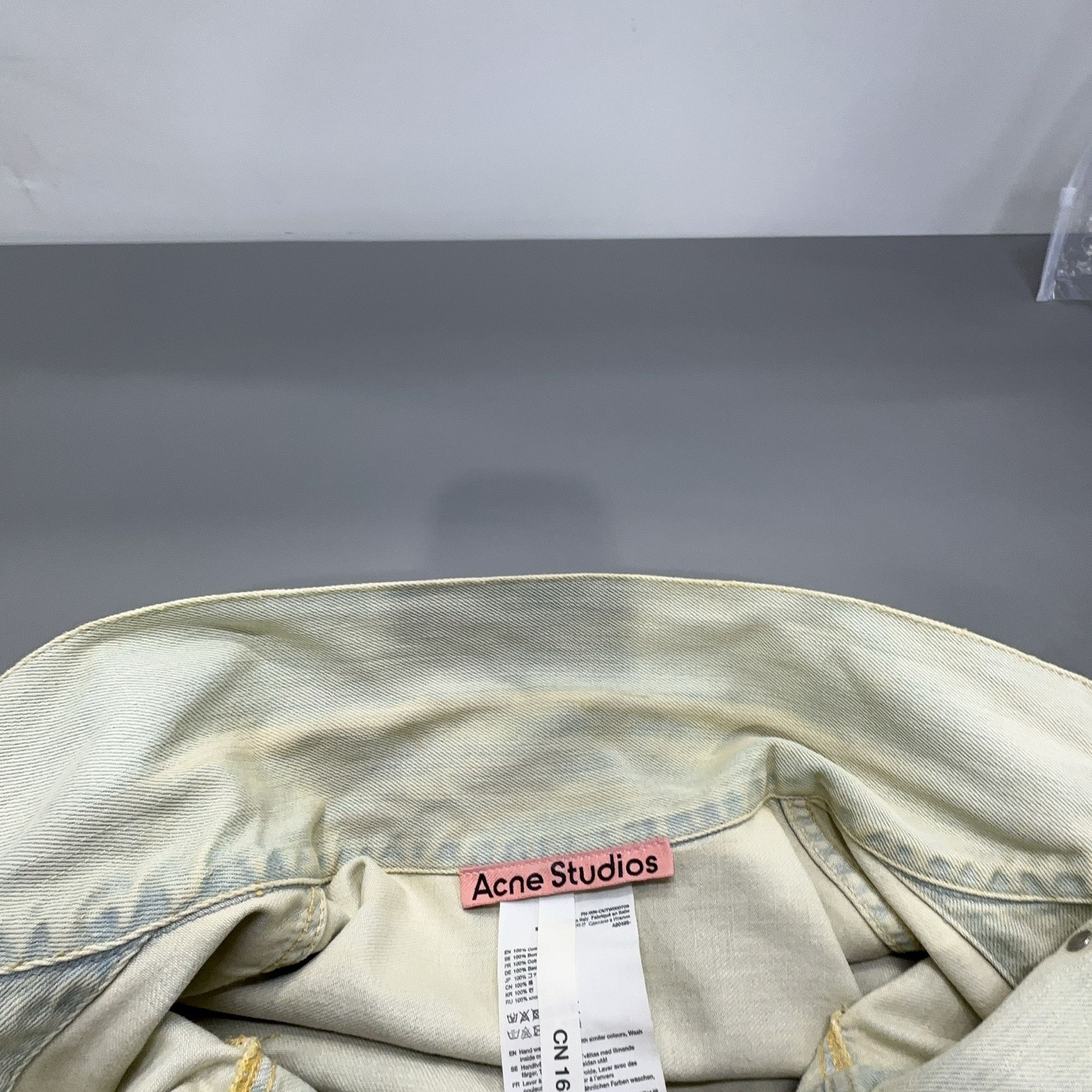 Acne Studios Acne Studios Washed Denim Jacket EU 34 Size XS / US 0-2 / IT 36-38 - 6 Thumbnail