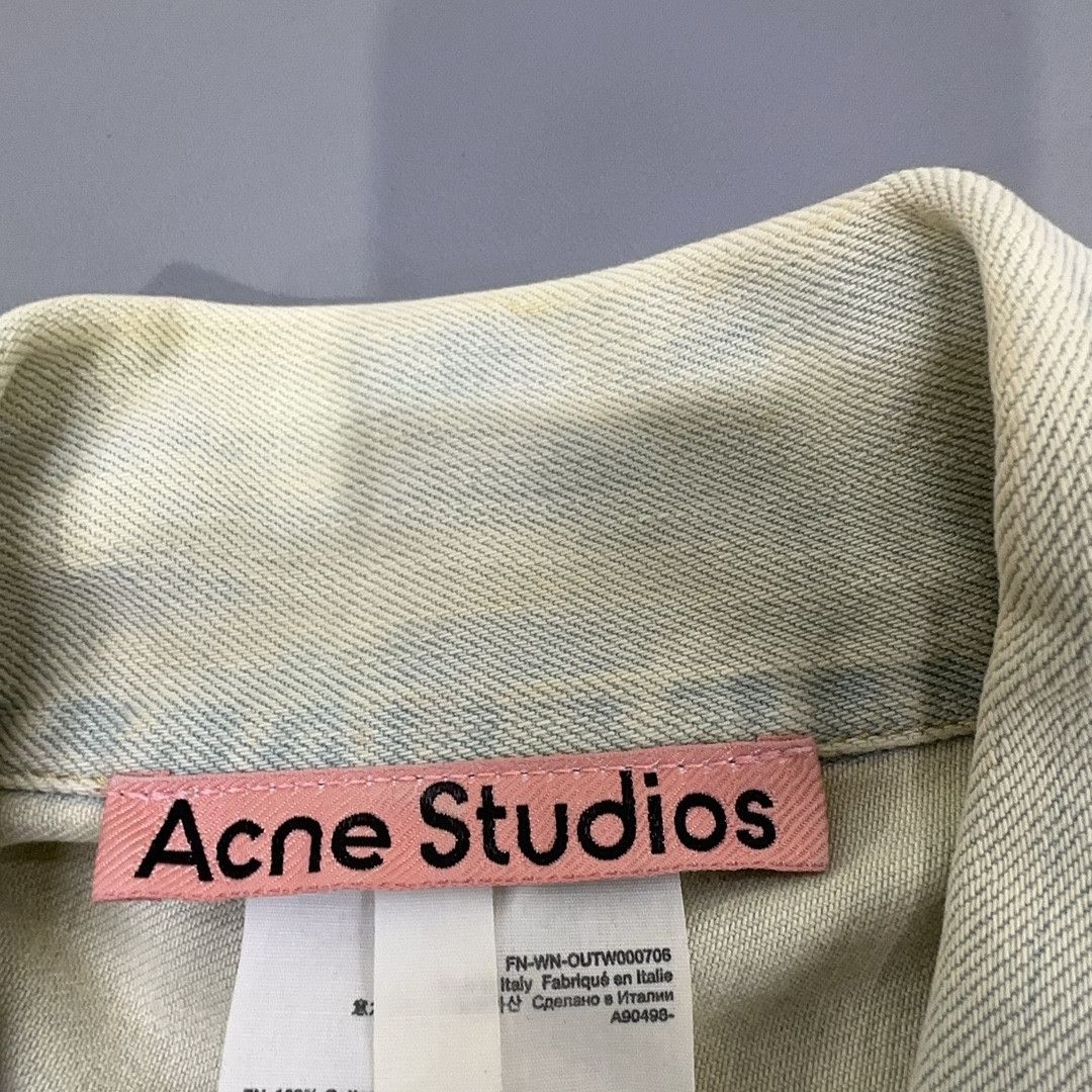 Acne Studios Acne Studios Washed Denim Jacket EU 34 Size XS / US 0-2 / IT 36-38 - 5 Thumbnail