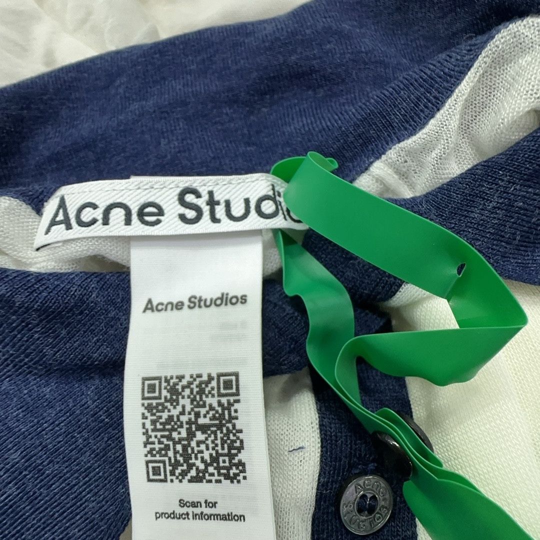 Acne Studios Acne Studios Contrast Knit Polo S Size S / US 4 / IT 40 - 4 Thumbnail