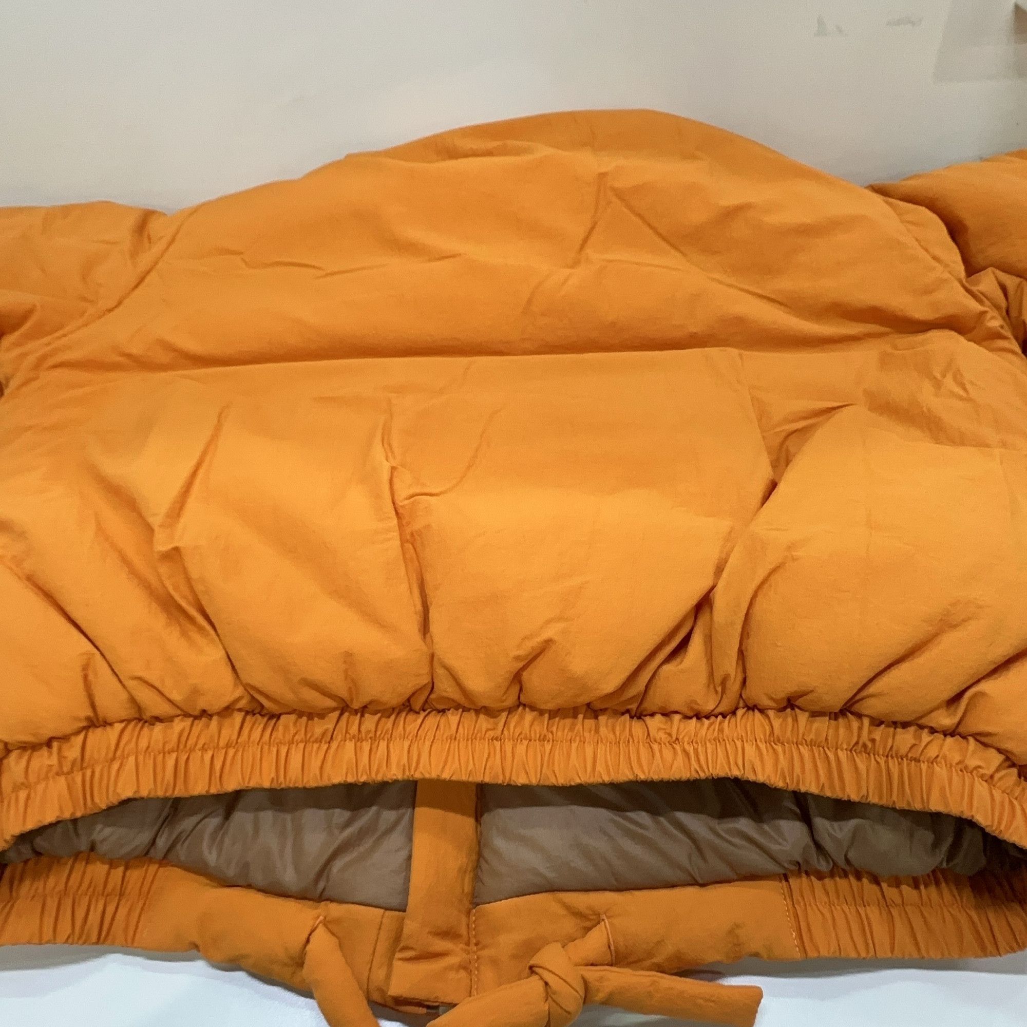 Acne Studios Acne Studios Orange Nylon Puffer Jacket Size L Size US L / EU 52-54 / 3 - 9 Thumbnail