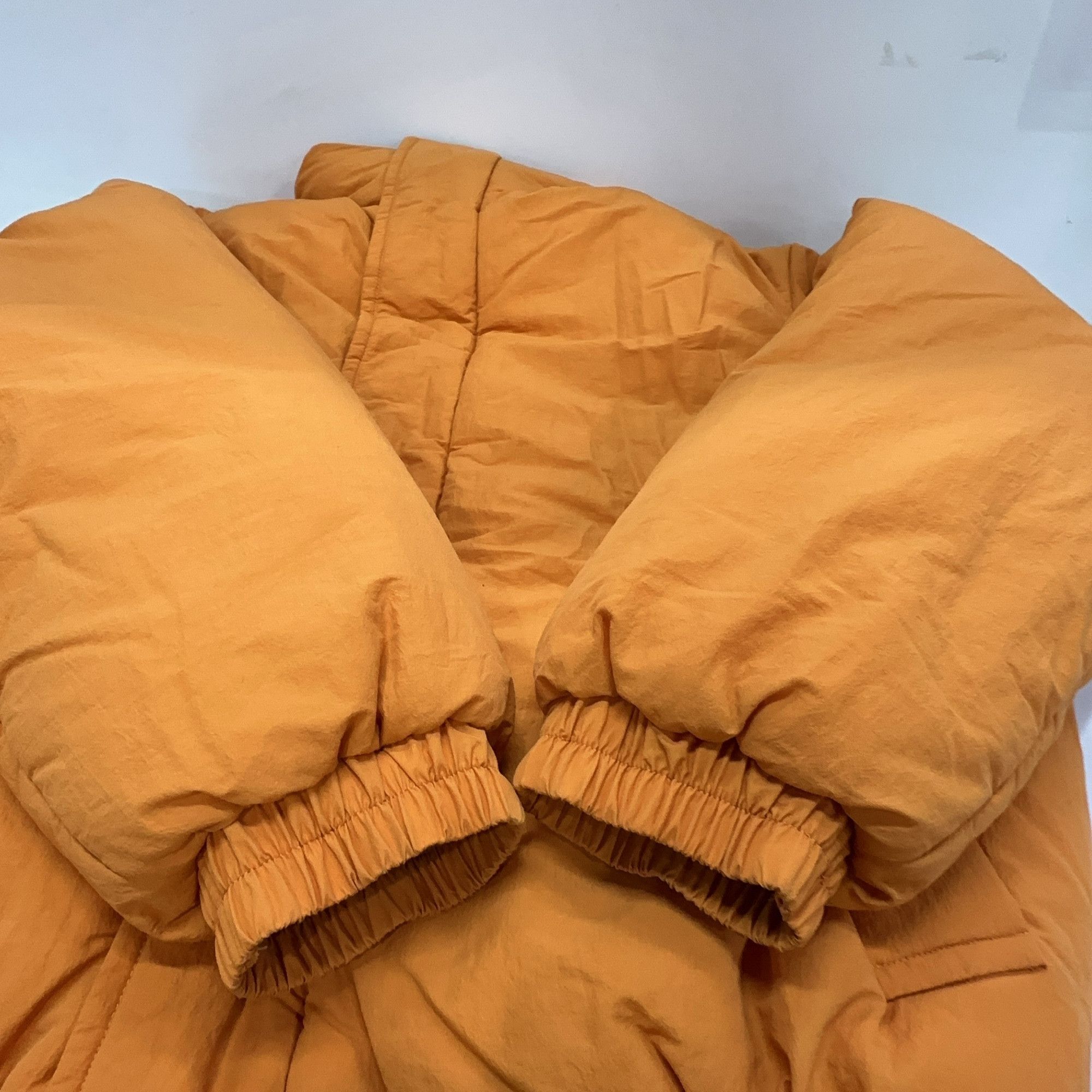 Acne Studios Acne Studios Orange Nylon Puffer Jacket Size L Size US L / EU 52-54 / 3 - 8 Thumbnail