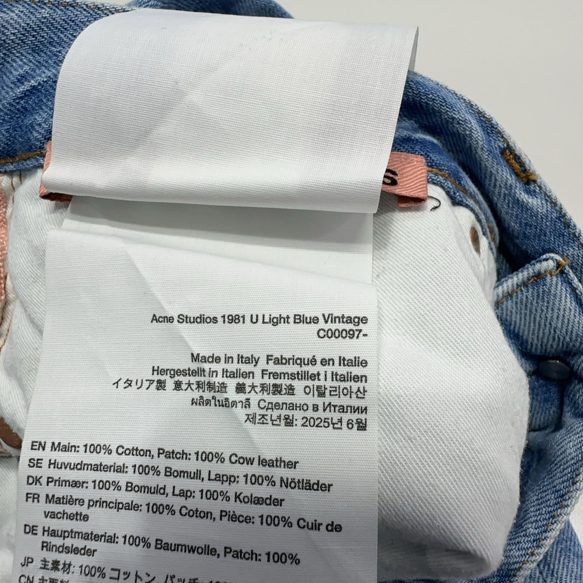 Acne Studios Acne Studios 1981 Distressed Jeans US 32 Size US 32 / EU 48 - 5 Thumbnail