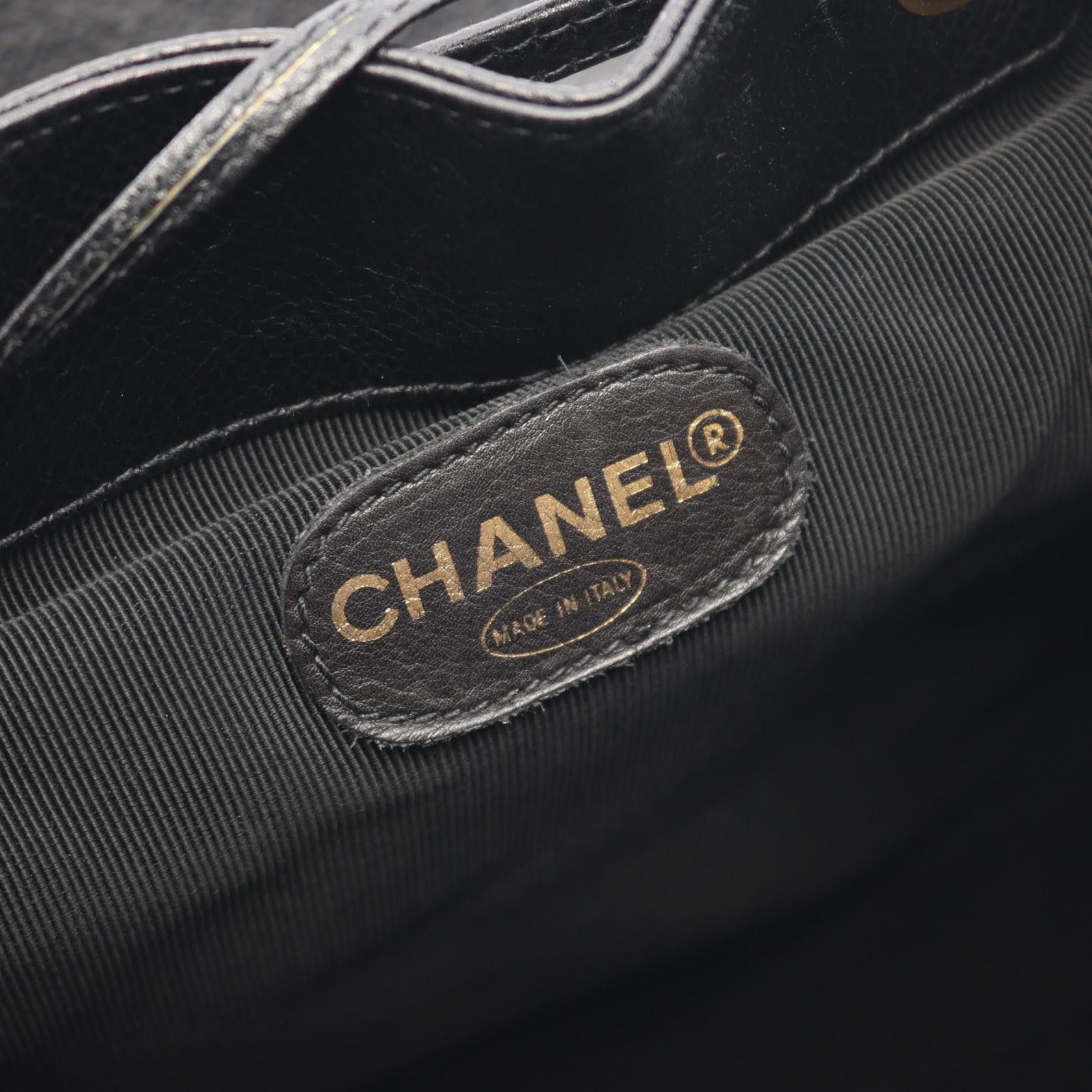 Chanel Chanel CHANEL Triple Coco Mark Grained Calf Backpack Leather Backpack DUTY FREE for USA Size ONE SIZE - 4 Thumbnail