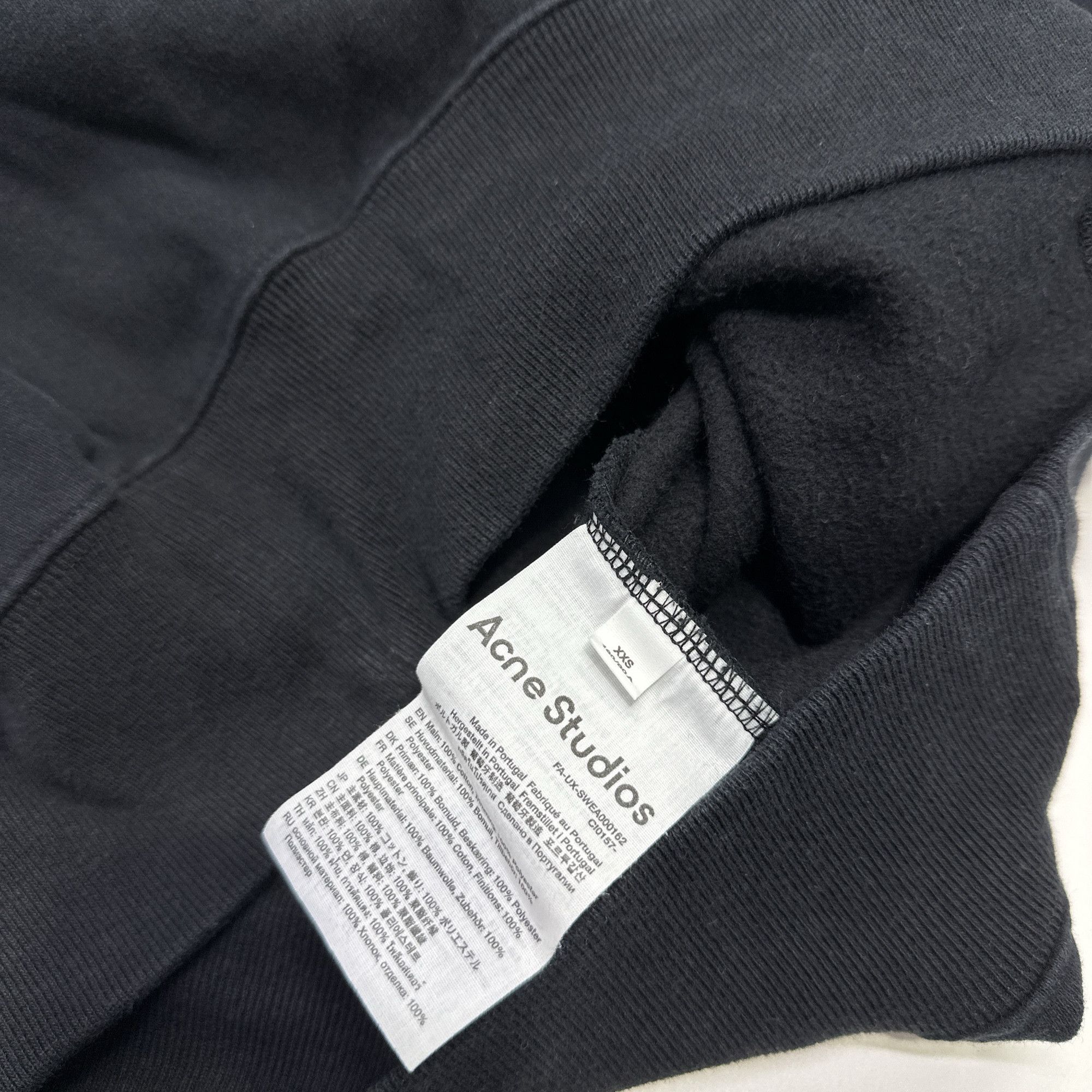 Acne Studios Acne Studios STHLM 08 Face Patch Sweatshirt XXS Size US XXS / EU 40 - 4 Thumbnail